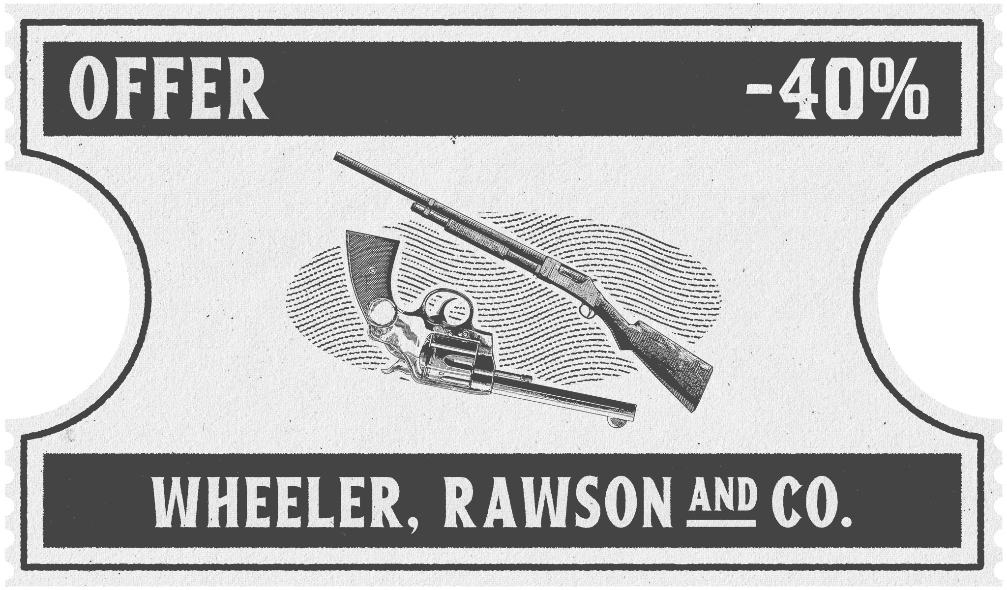 A Red Dead Online Wheeler, Rawson & Co. discount coupon.