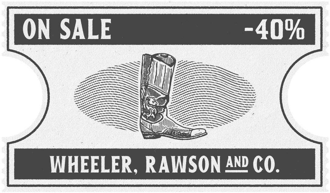 Wheeler, Rawson & Co. Coupon A Red Dead Online Wheeler, Rawson & Co. discount coupon.