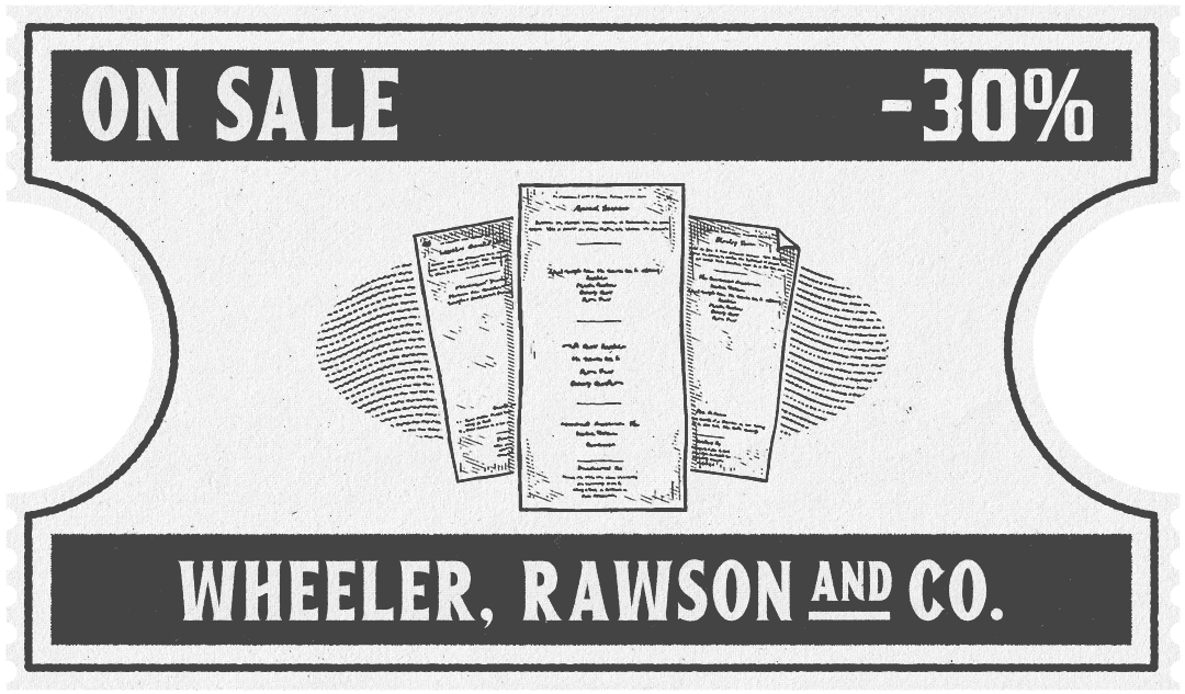 Wheeler, Rawson & Co. Coupon A Red Dead Online Wheeler, Rawson & Co. discount coupon.