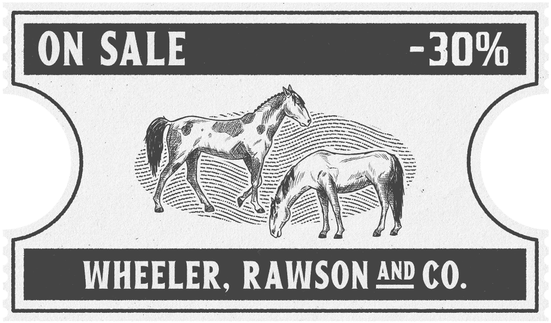 Wheeler, Rawson & Co. Coupon A Red Dead Online Wheeler, Rawson & Co. discount coupon.