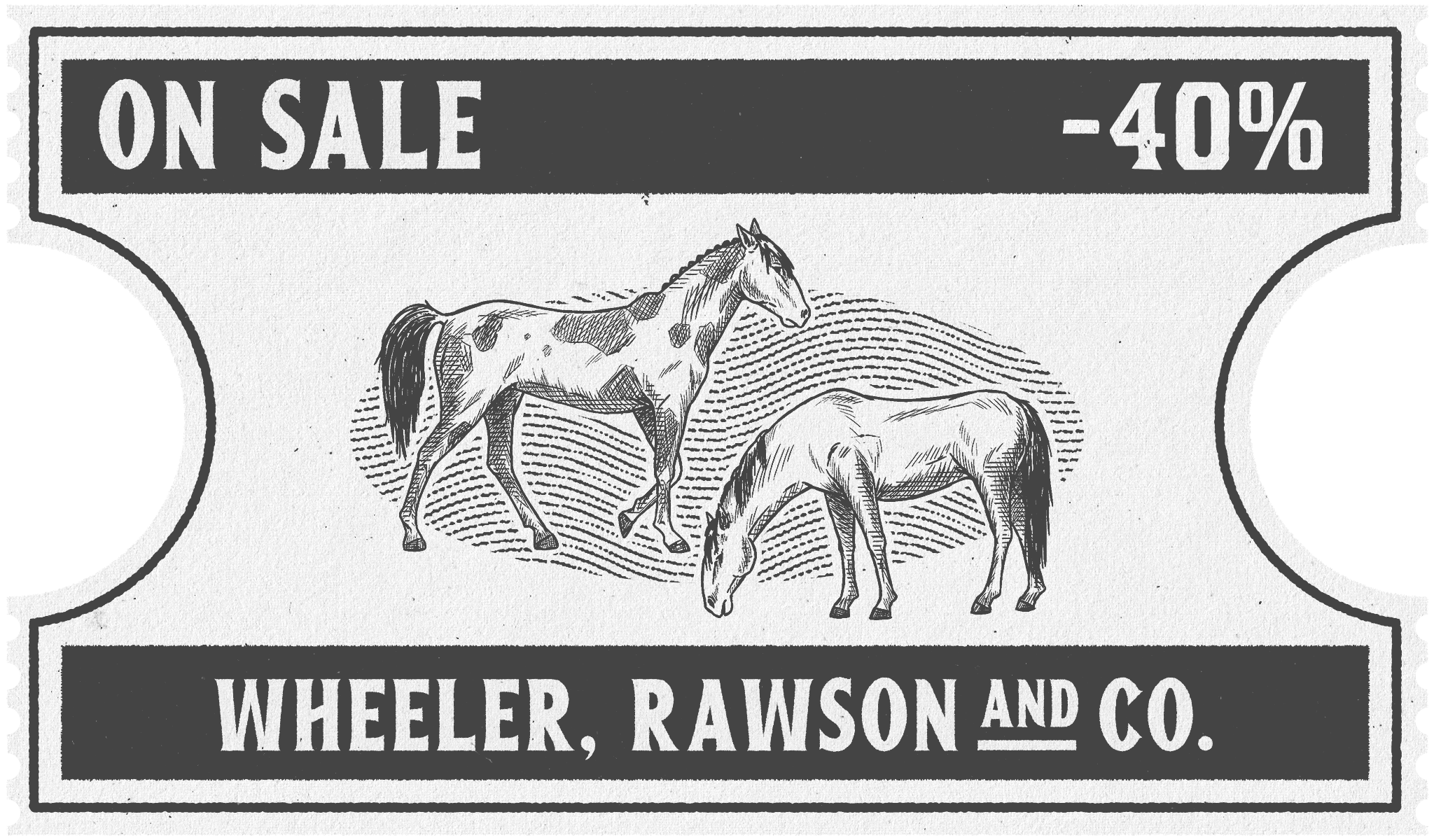 A Red Dead Online Wheeler, Rawson & Co. discount coupon.