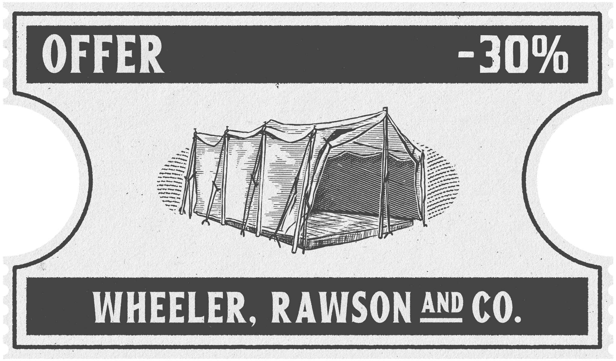A Red Dead Online Wheeler, Rawson & Co. discount coupon.