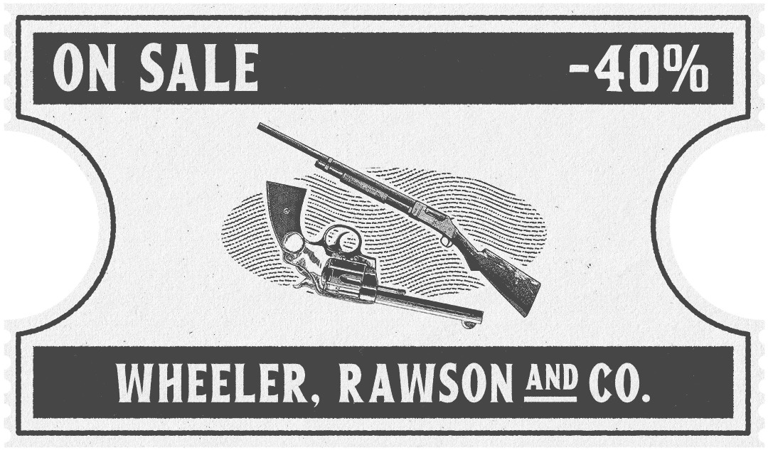 A Red Dead Online Wheeler, Rawson & Co. discount coupon.