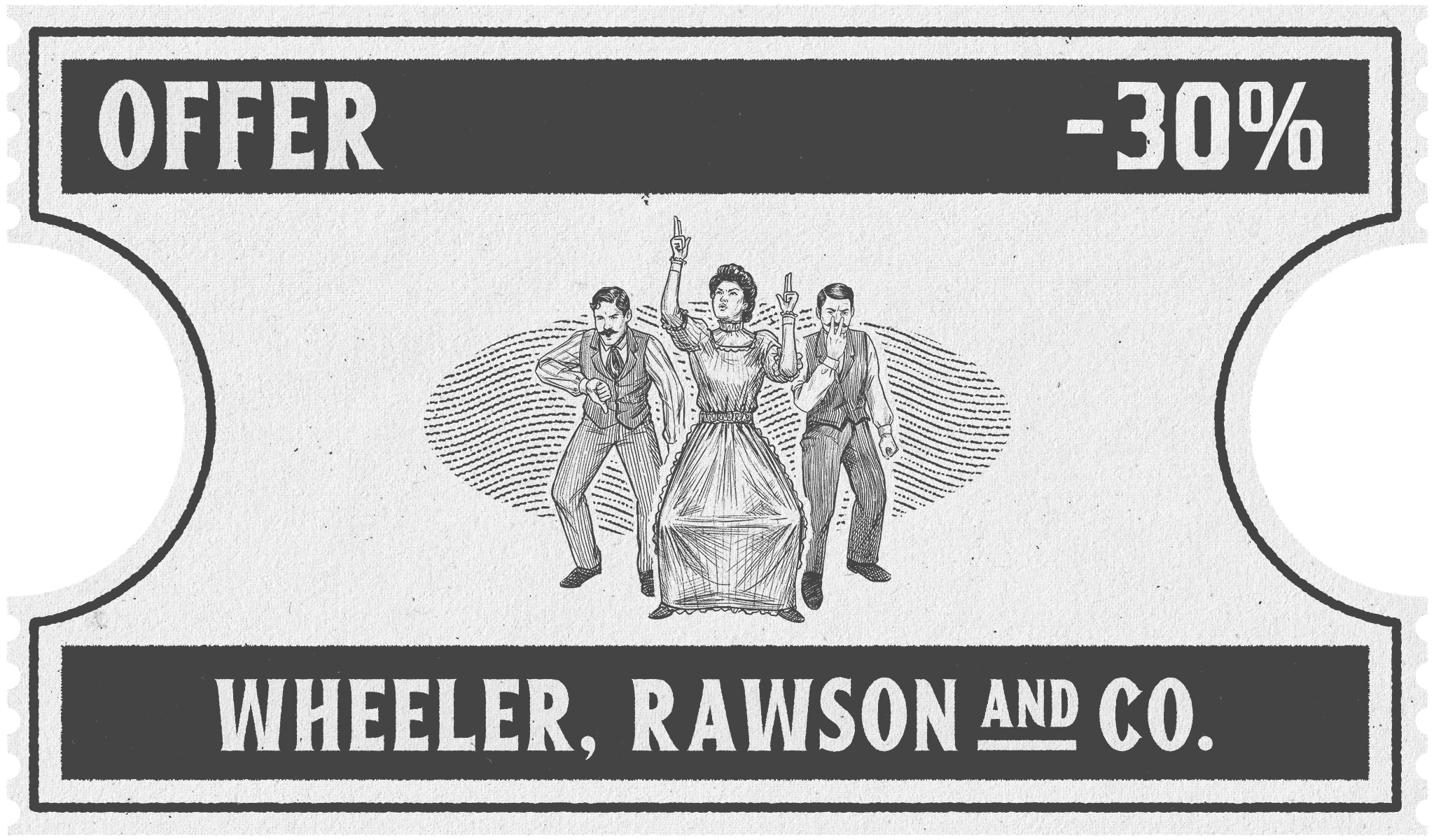 A Red Dead Online Wheeler, Rawson & Co. discount coupon.