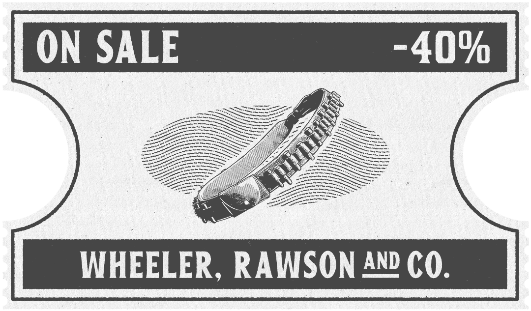 A Red Dead Online Wheeler, Rawson & Co. discount coupon.