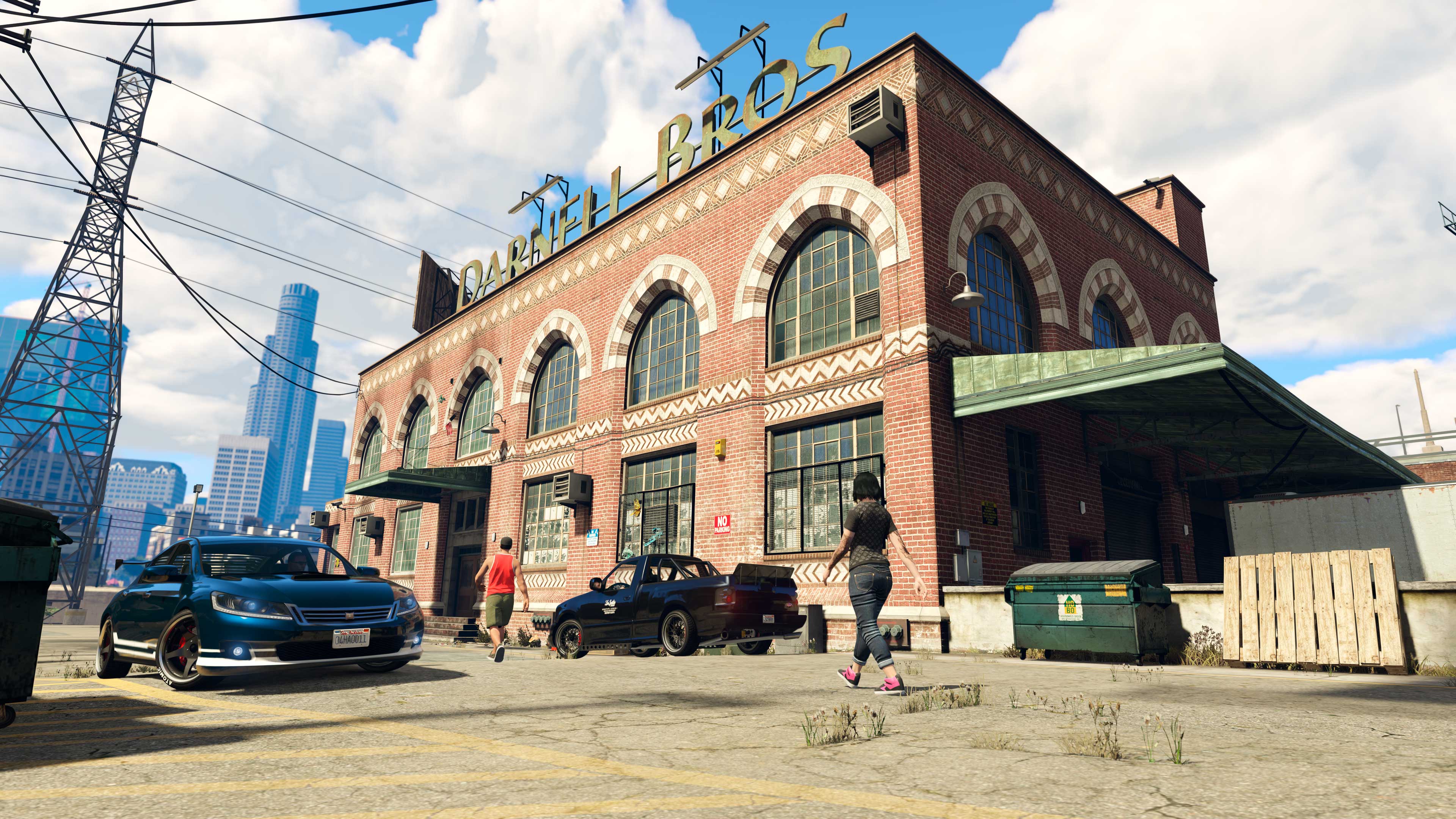 Garment Factory Screenshot of a Garment Factory property in GTA Online.