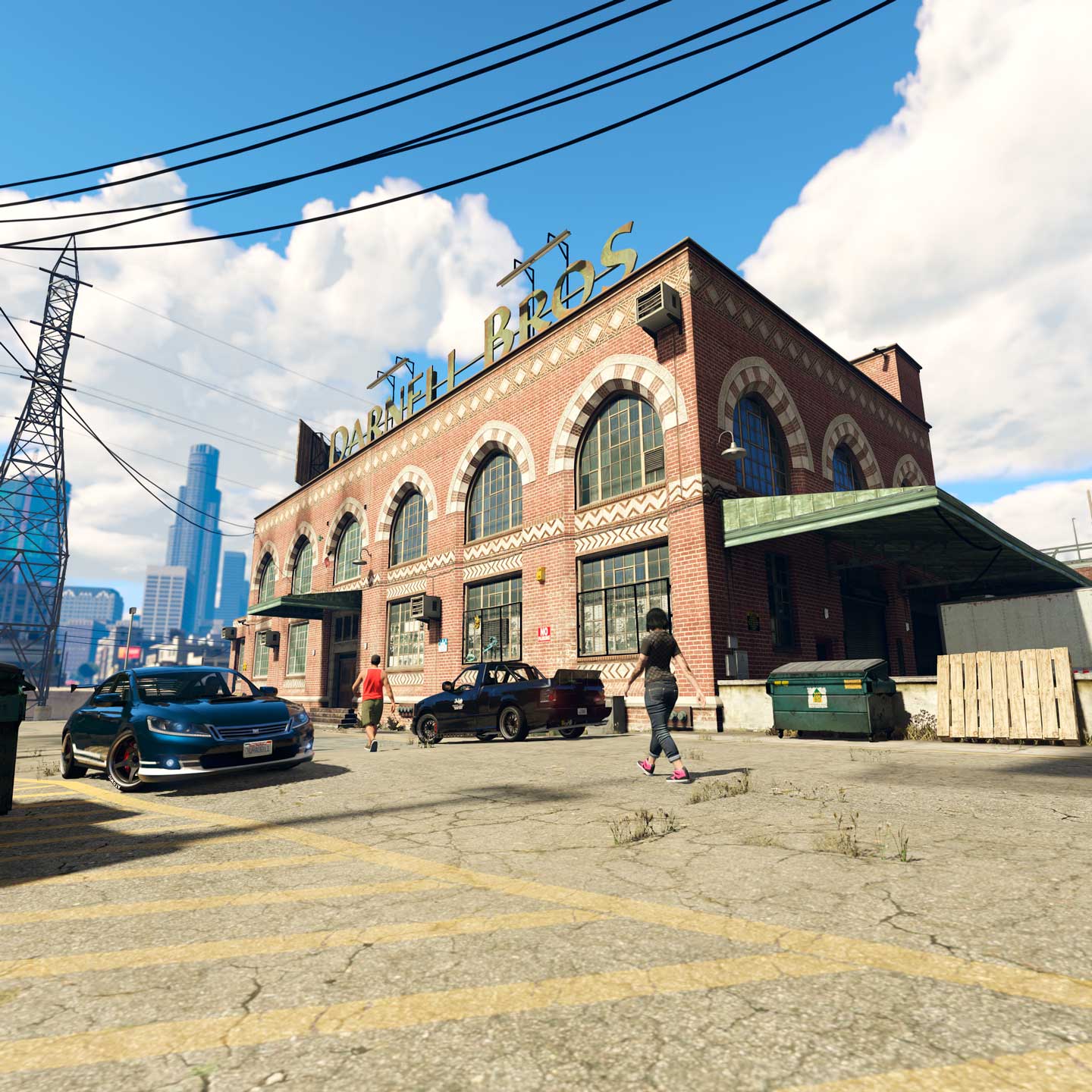 Garment Factory Screenshot of a Garment Factory property in GTA Online.