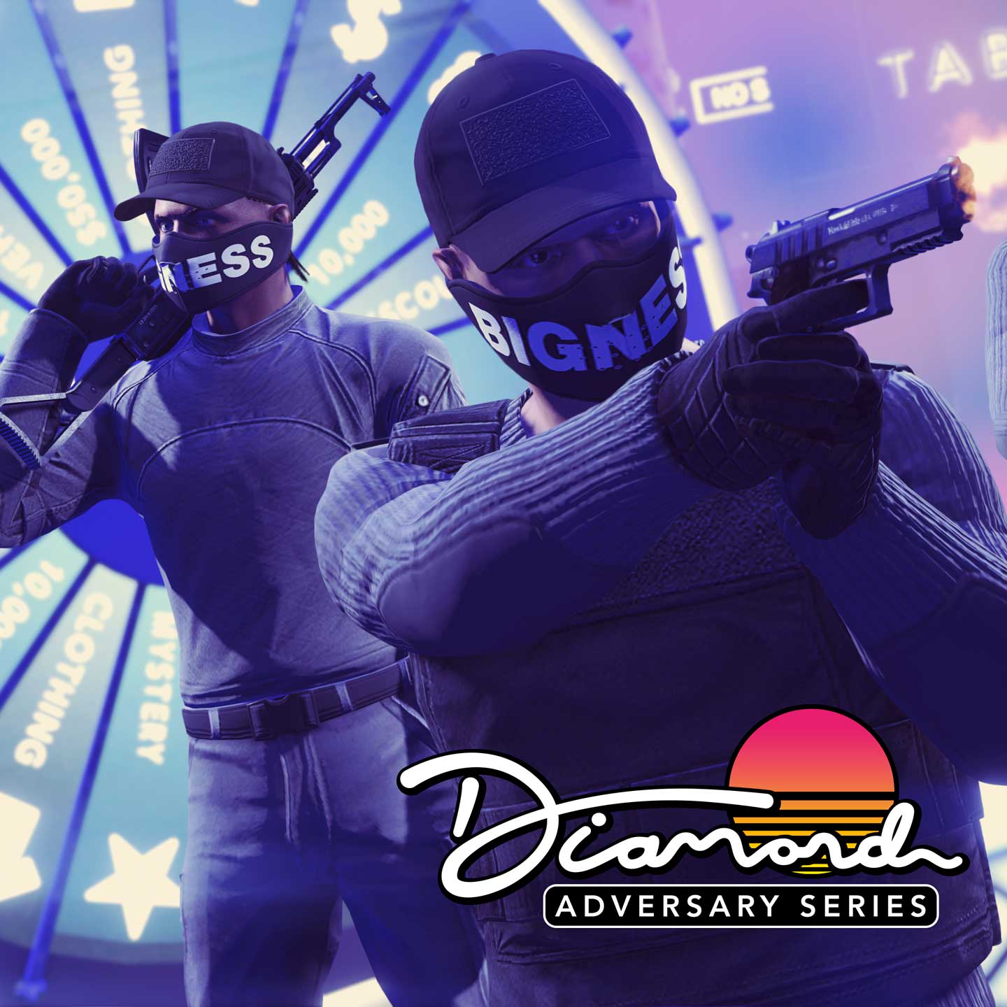 Diamond Adversary Series Promotional poster for Diamond Adversary Series in GTA Online.