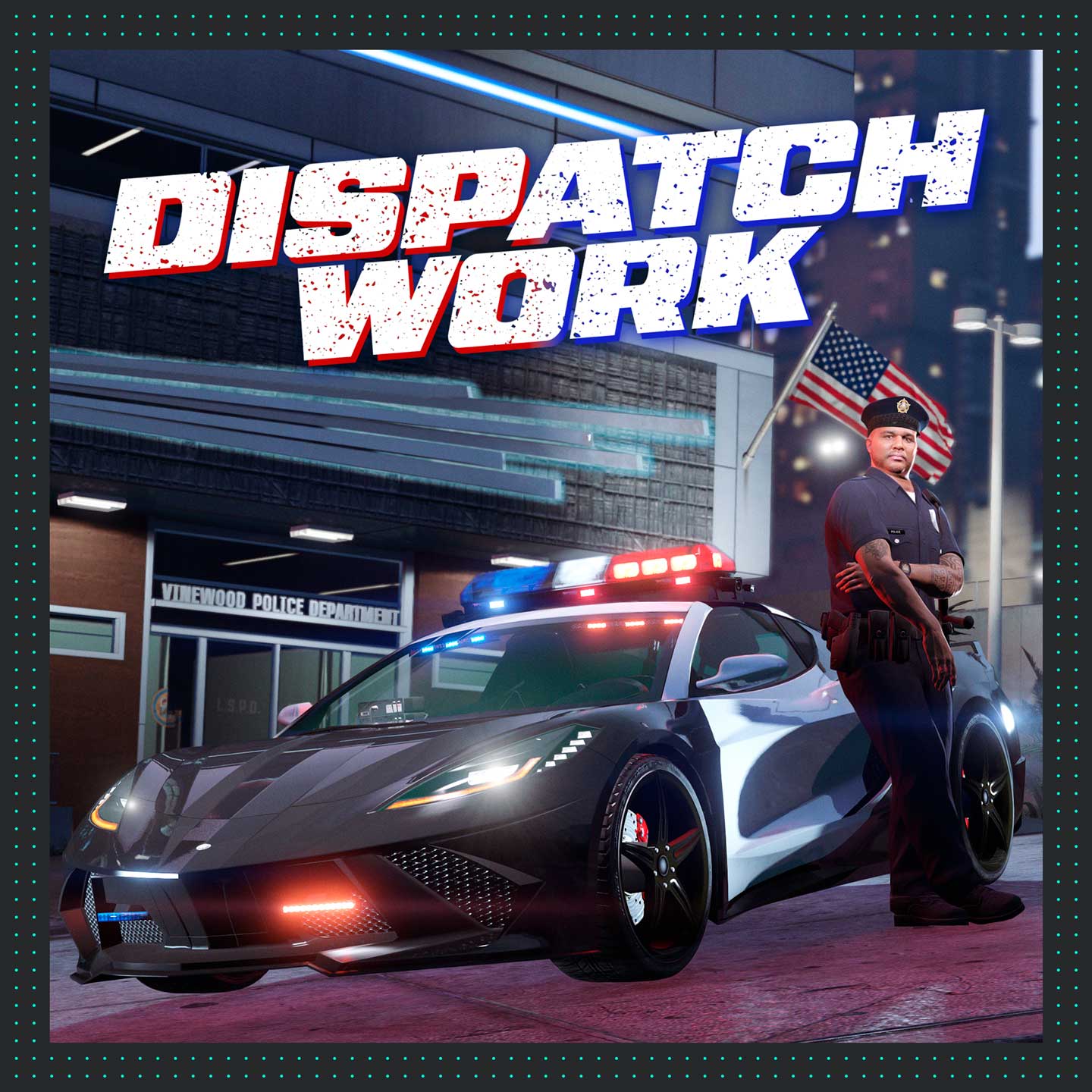 Dispatch Work Promotional poster for Dispatch Work Jobs in GTA Online.