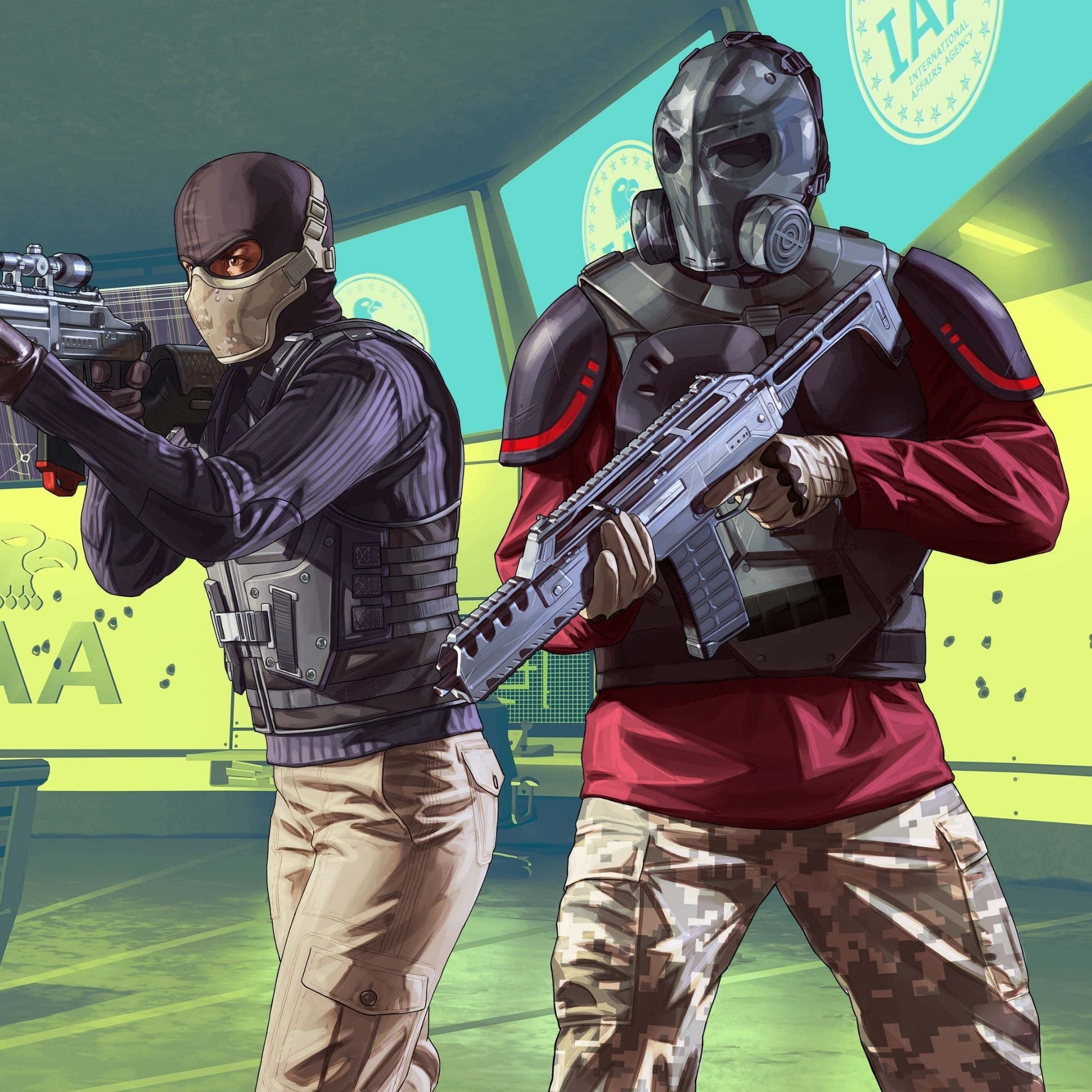 GTA Online: The Doomsday Heist Artwork of GTA Online: The Doomsday Heist Content Update.