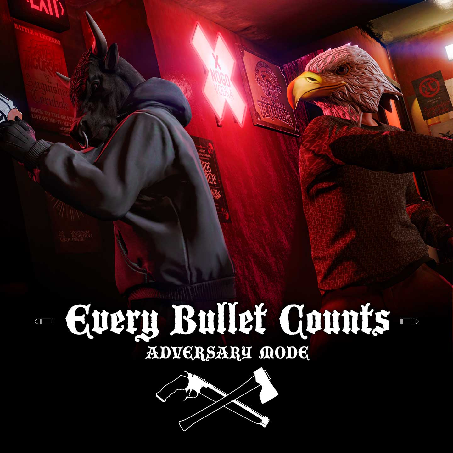 Every Bullet Counts Adversary Mode Promotional poster for Every Bullet Counts Adversary Mode in GTA Online.