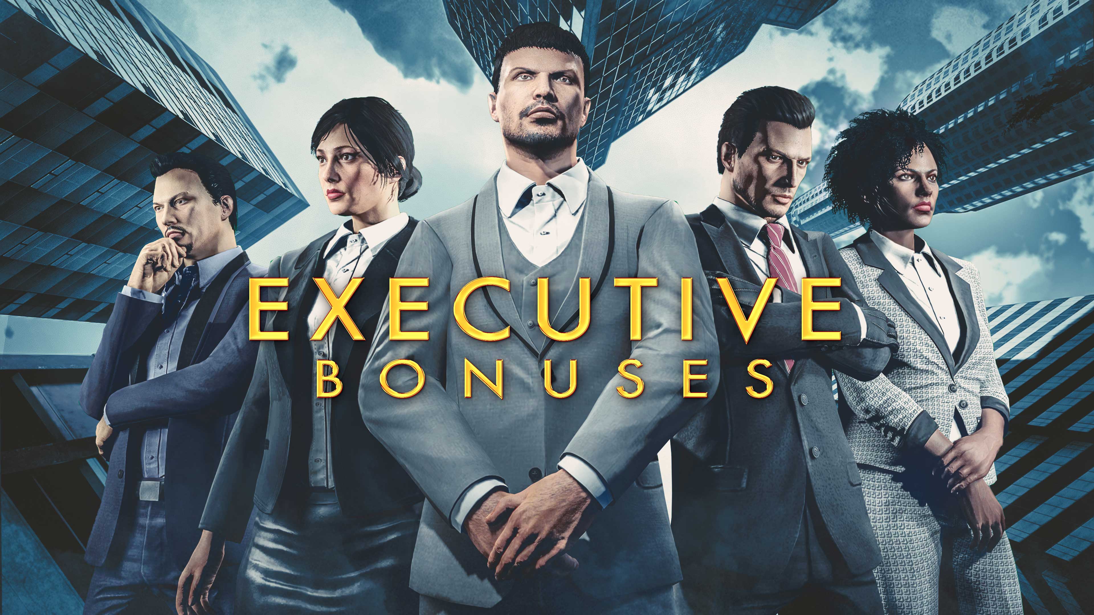 Executive Bonuses Promotional poster for Executive Bonuses in GTA Online.
