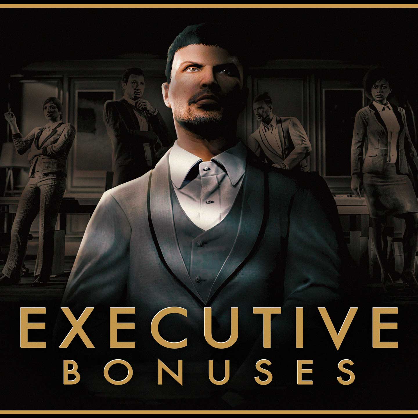Promotional poster for Executive Bonuses in GTA Online.