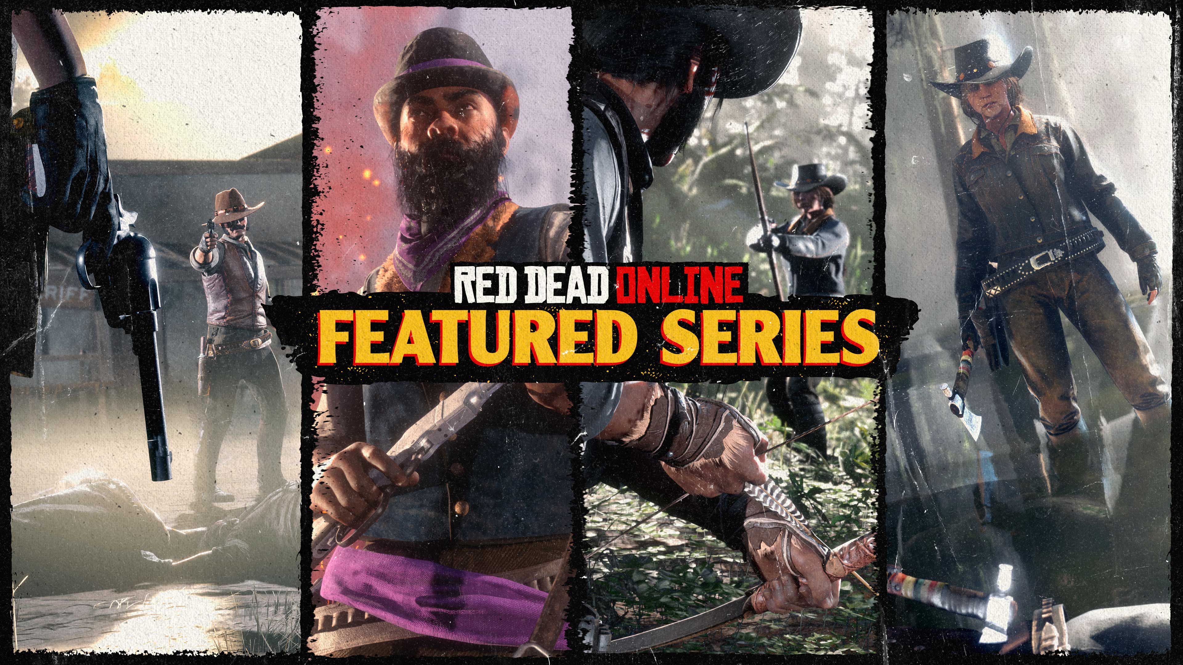 Poster for Red Dead Online Featured Series.