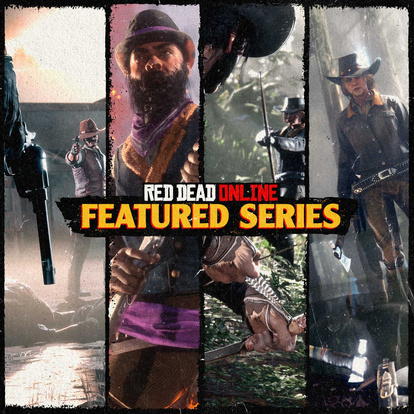 Poster for Red Dead Online Featured Series.