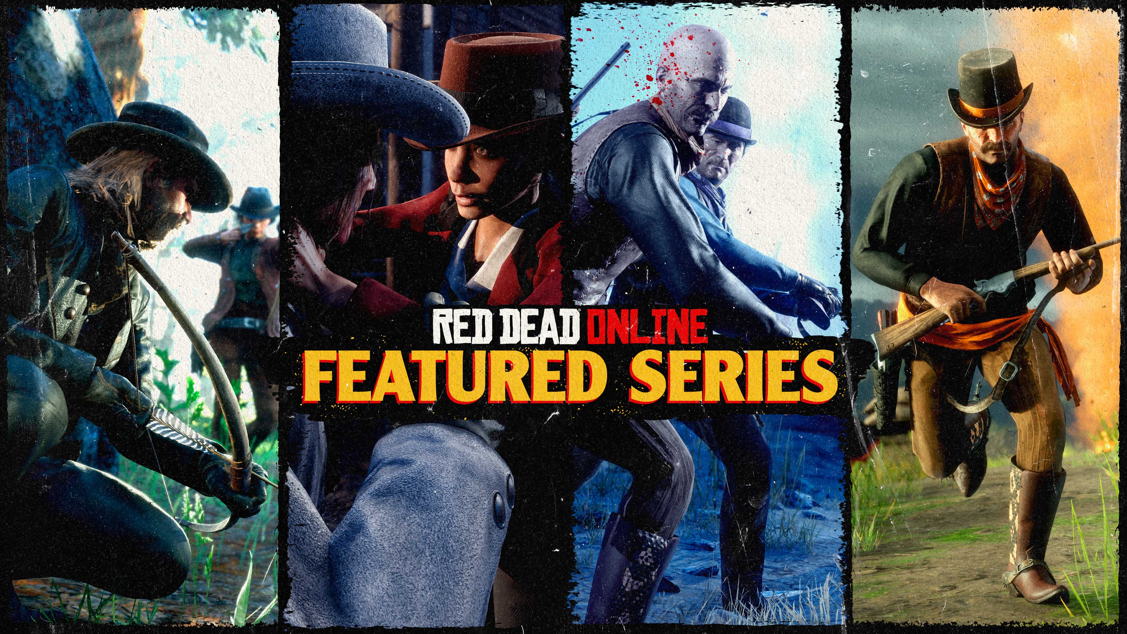 Poster for Red Dead Online Featured Series.