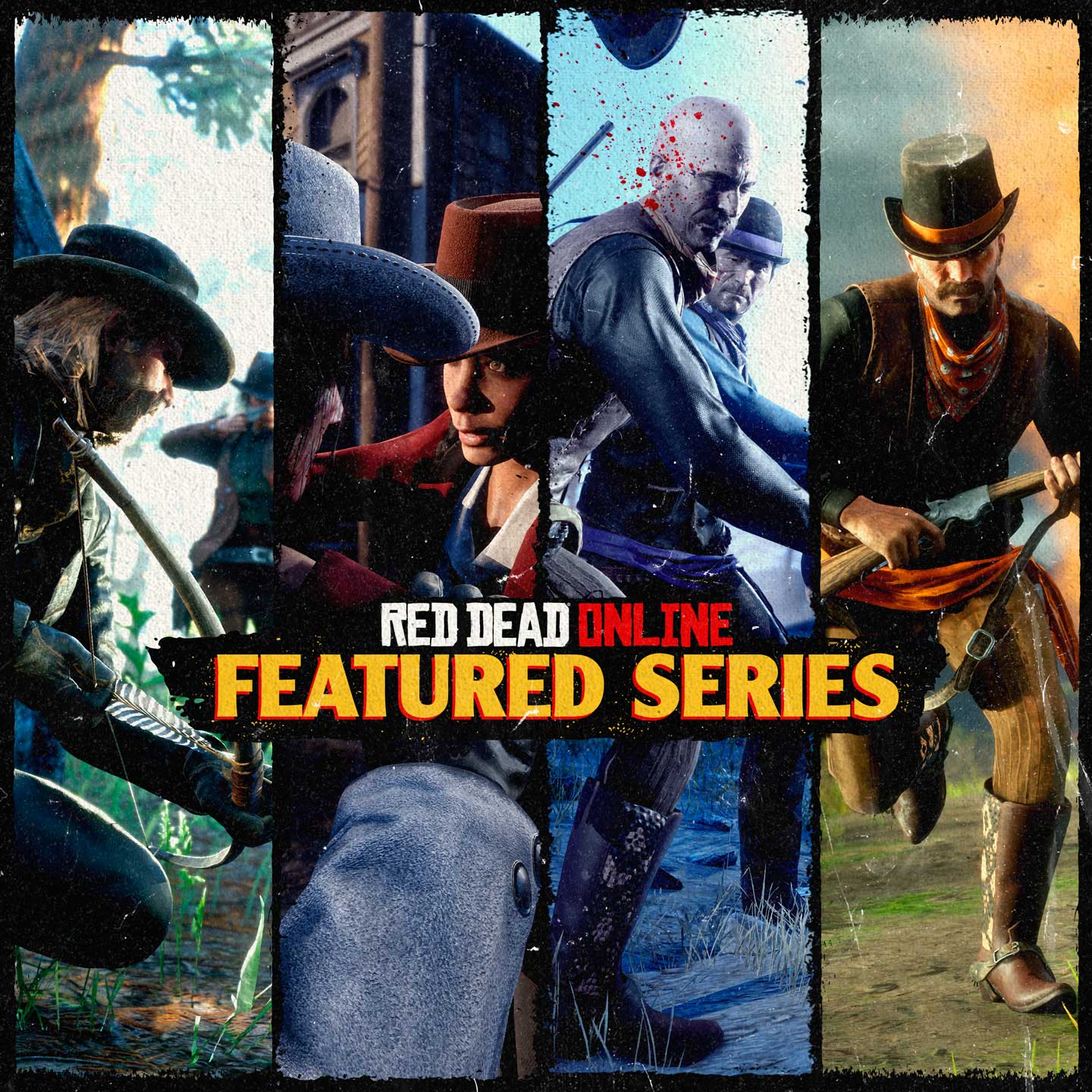 Poster for Red Dead Online Featured Series.