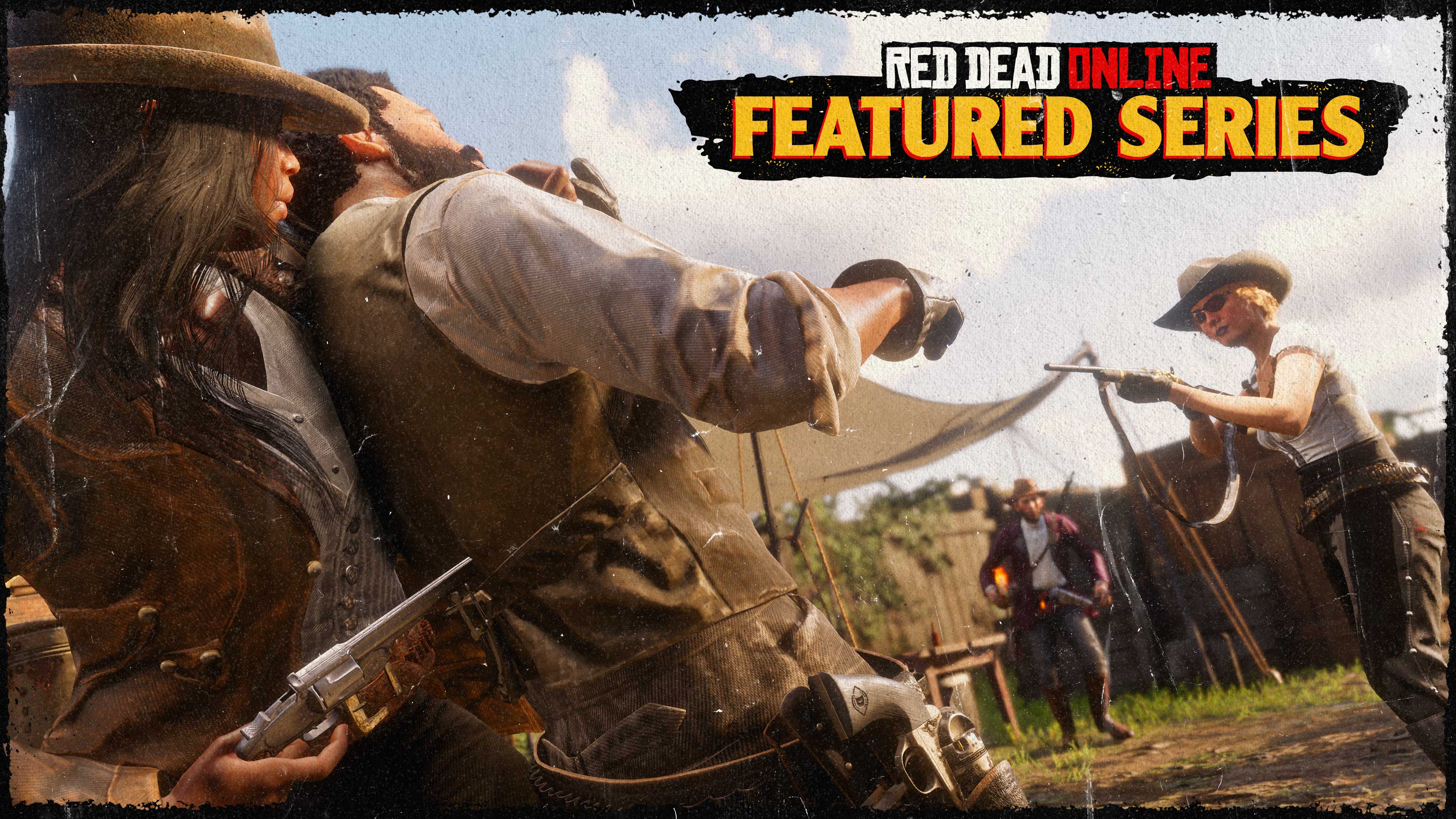 Poster for Red Dead Online Featured Series.