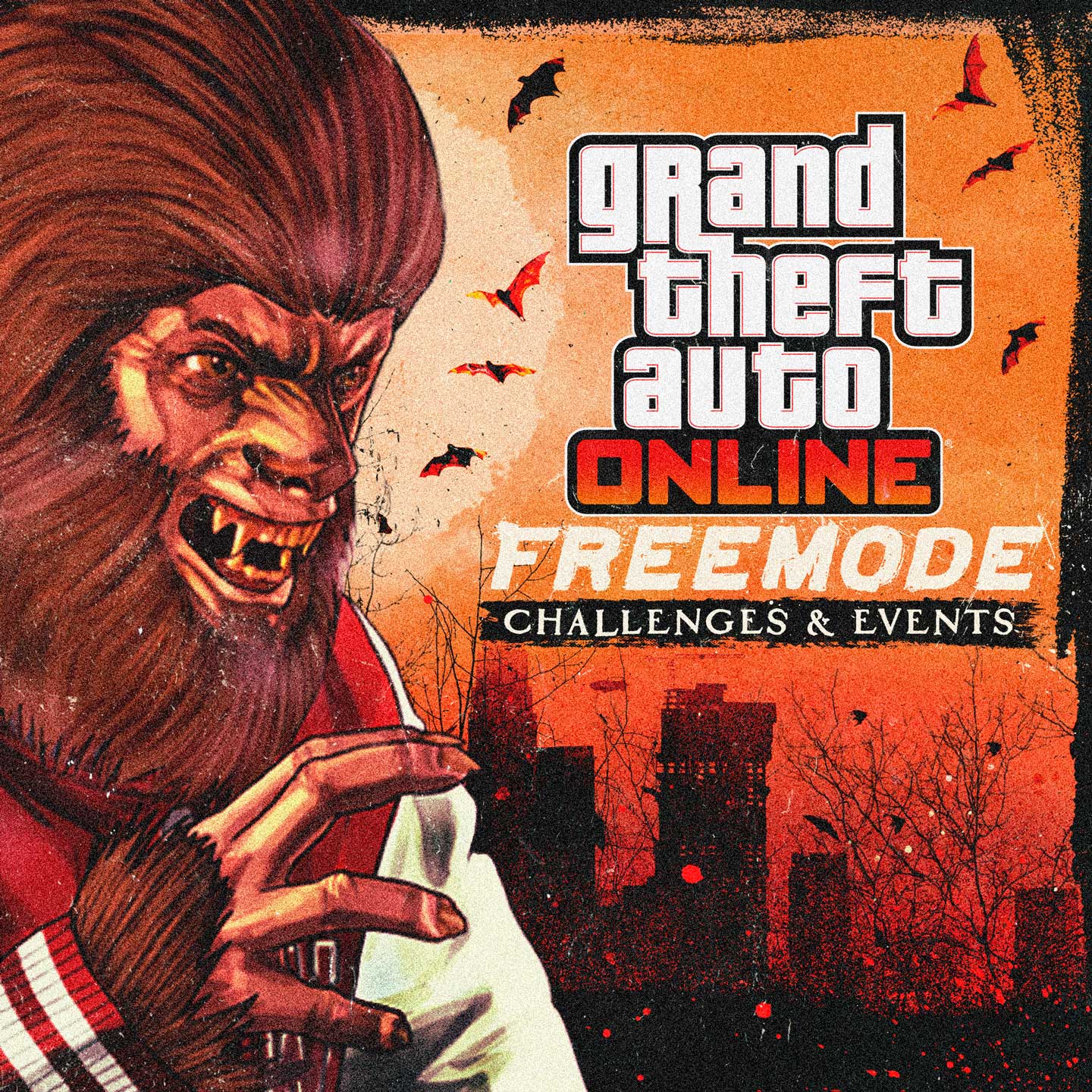 Halloween Freemode Challenges & Events Artwork of Freemode Challenges & Events with a Halloween theme.