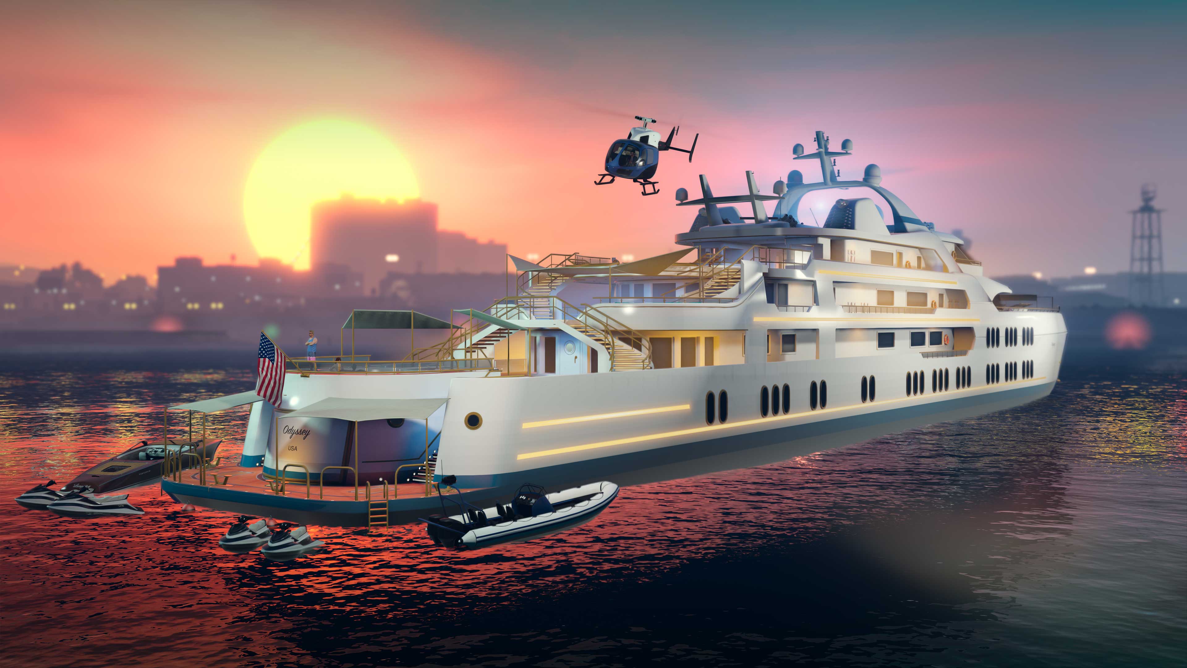 Galaxy Super Yacht Screenshot of a Galaxy Super Yacht property.