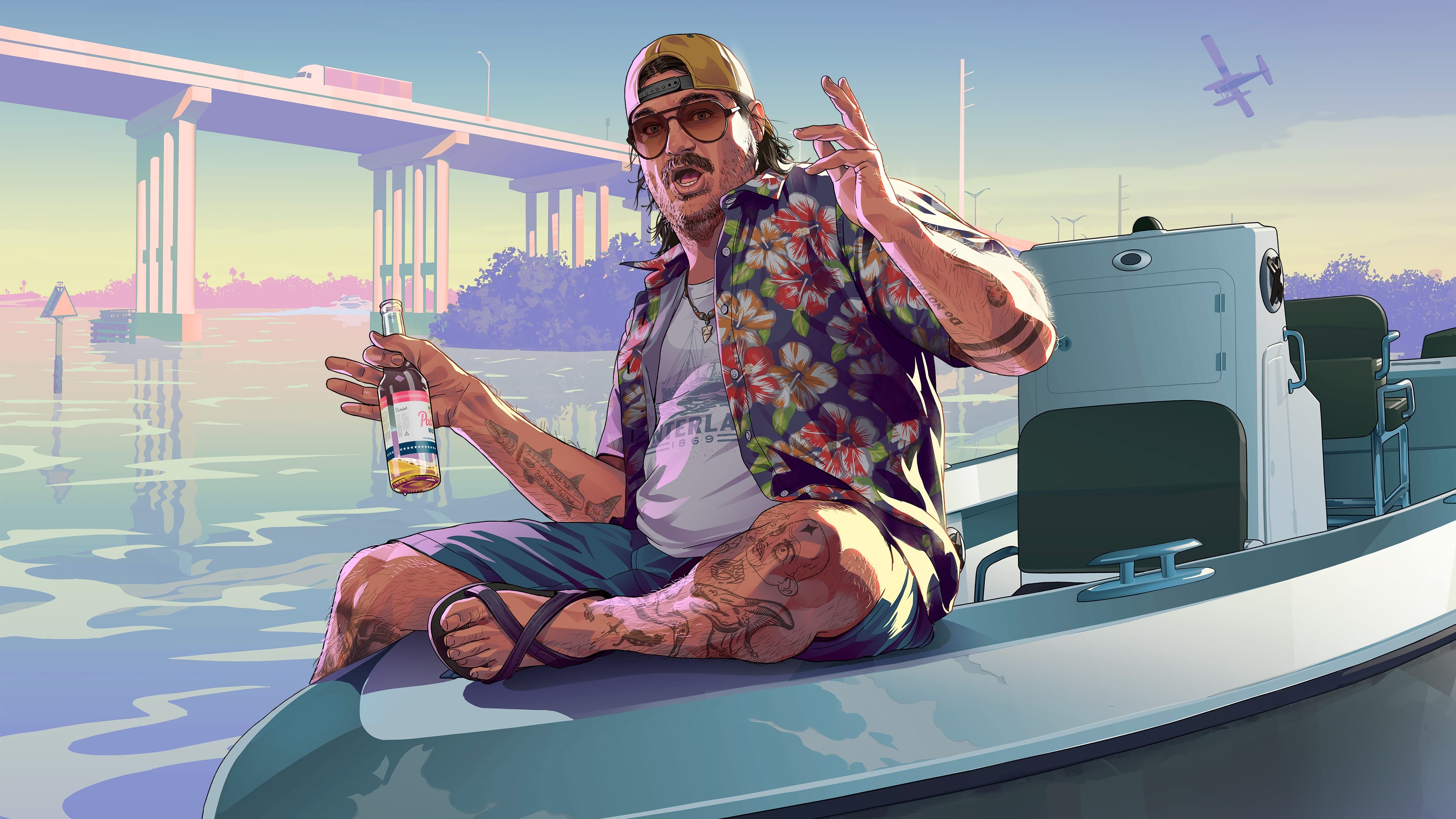 Artwork for Cal Hampton in Grand Theft Auto VI.