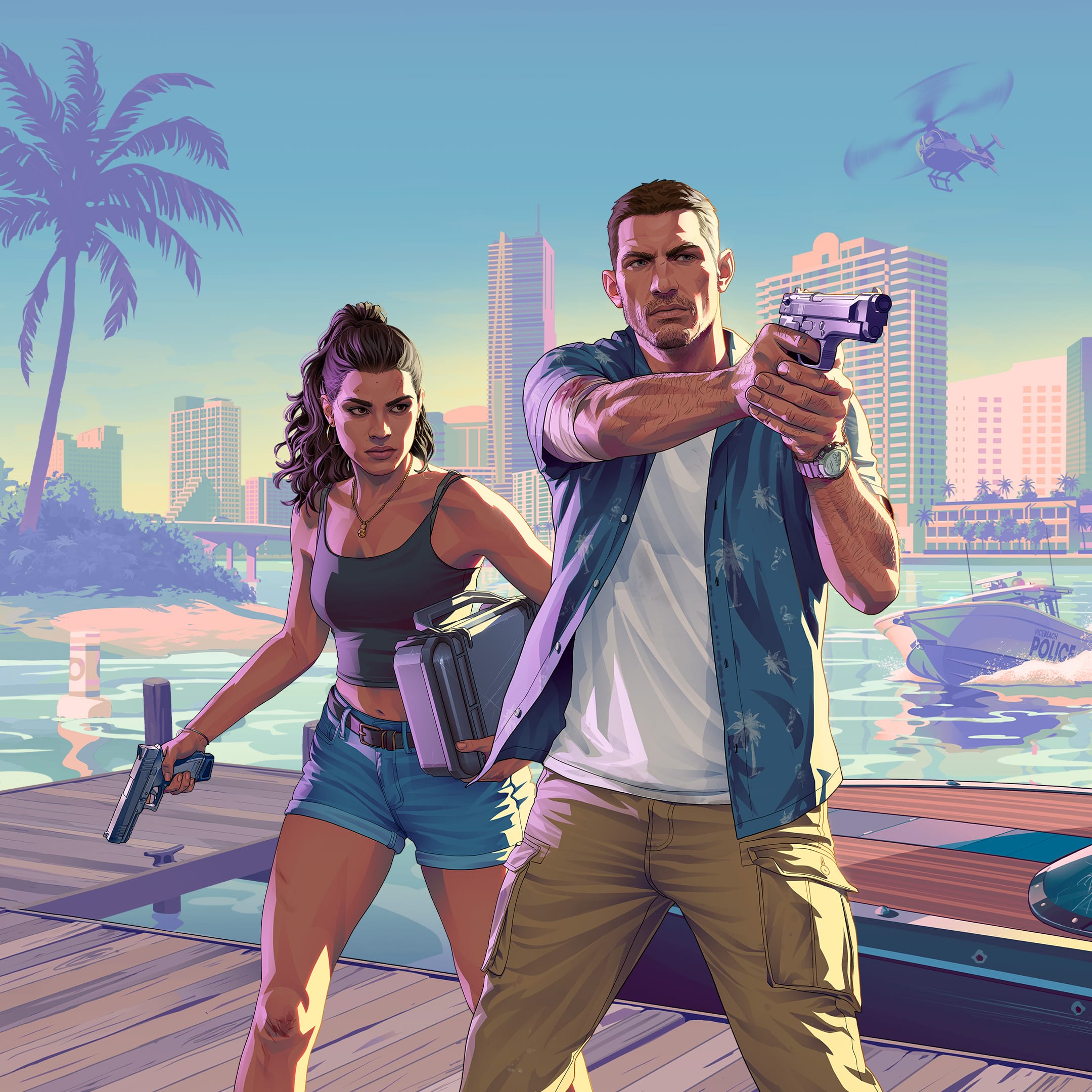 Grand Theft Auto VI Artwork for Grand Theft Auto VI.