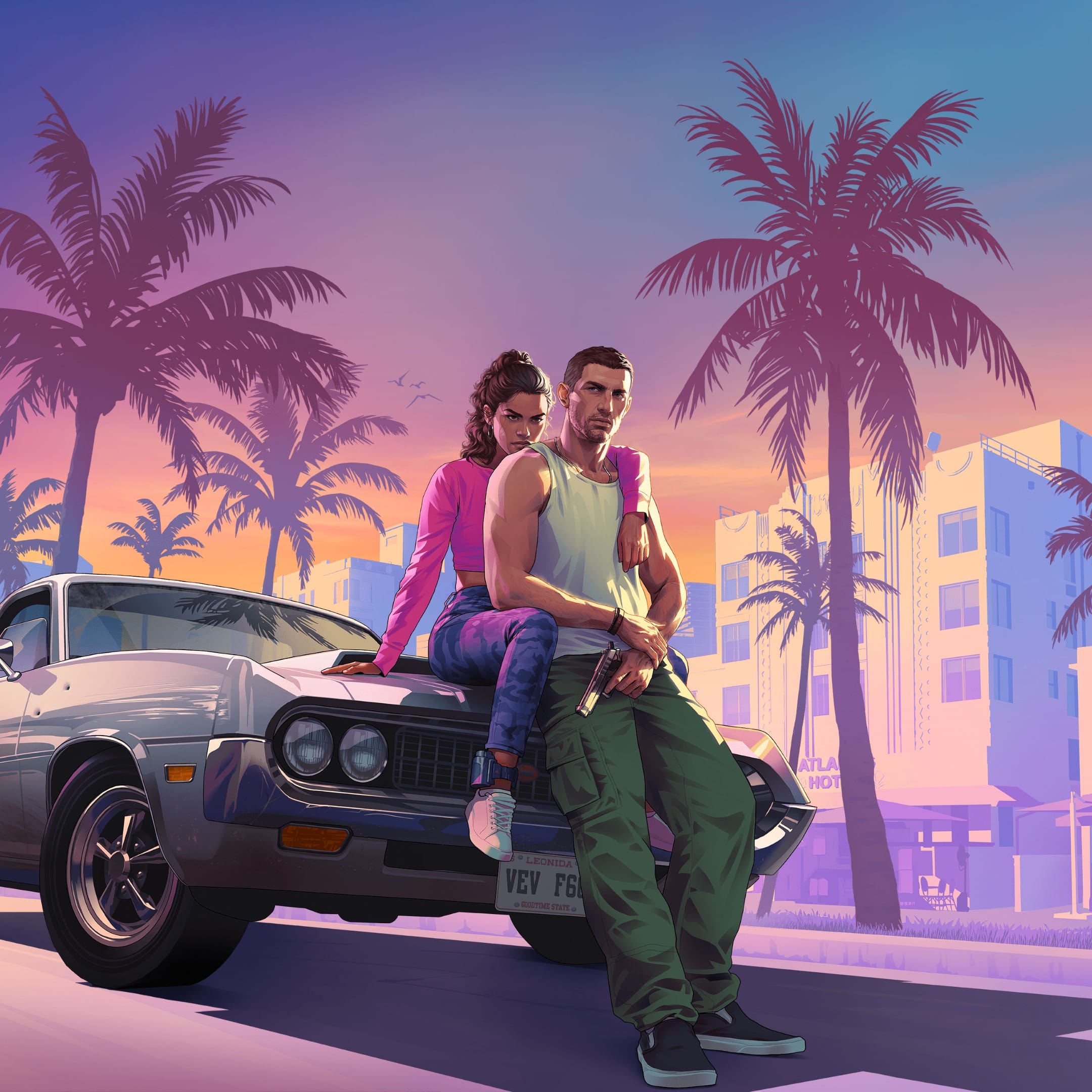 Grand Theft Auto VI Artwork of Grand Theft Auto VI.
