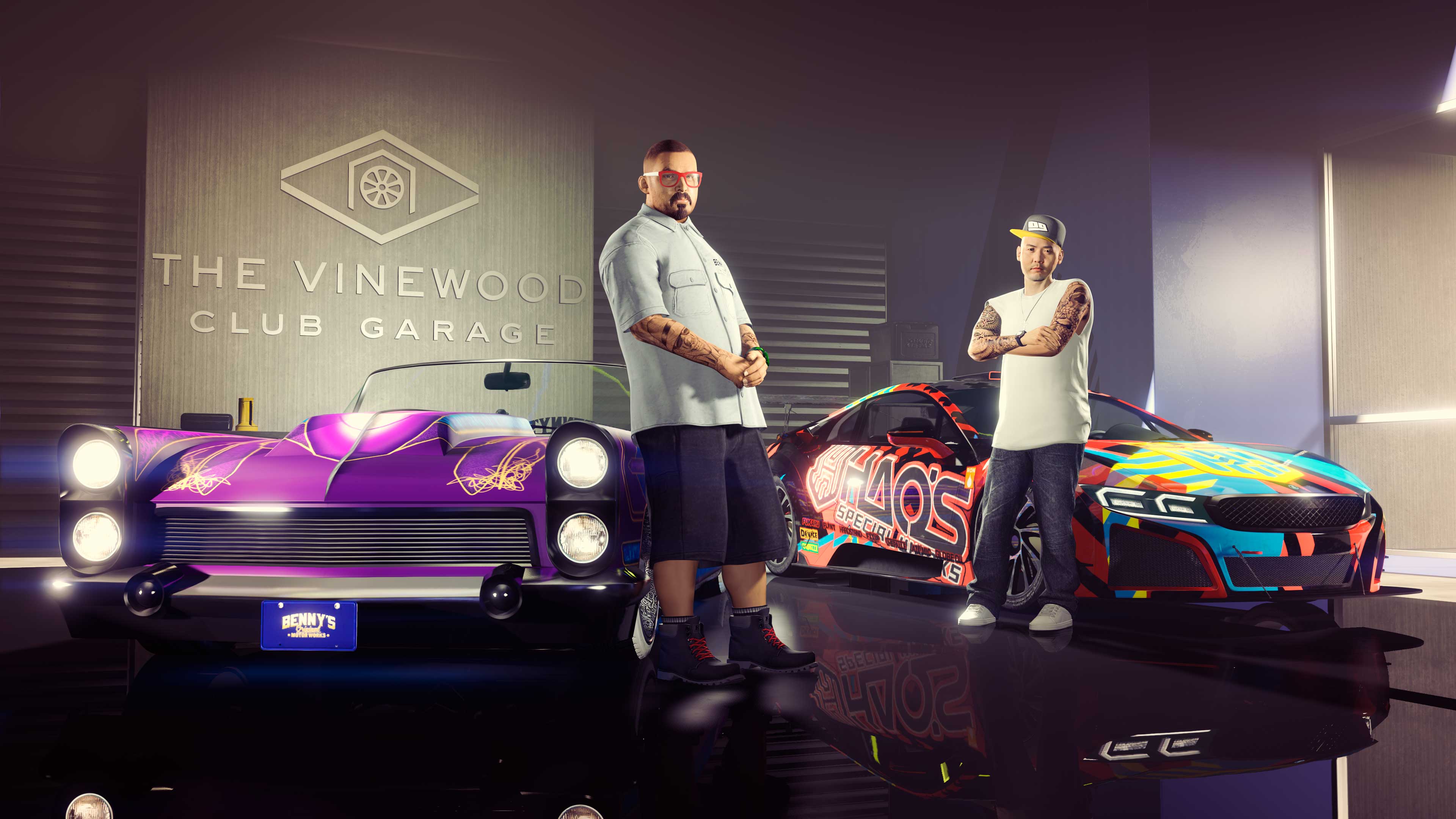 2024 December Update Promotional screenshot for 2024 December Update in GTA Online.