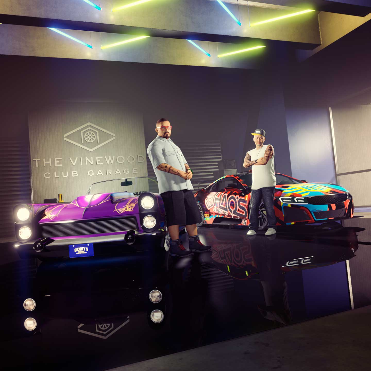 2024 December Update Promotional screenshot for 2024 December Update in GTA Online.