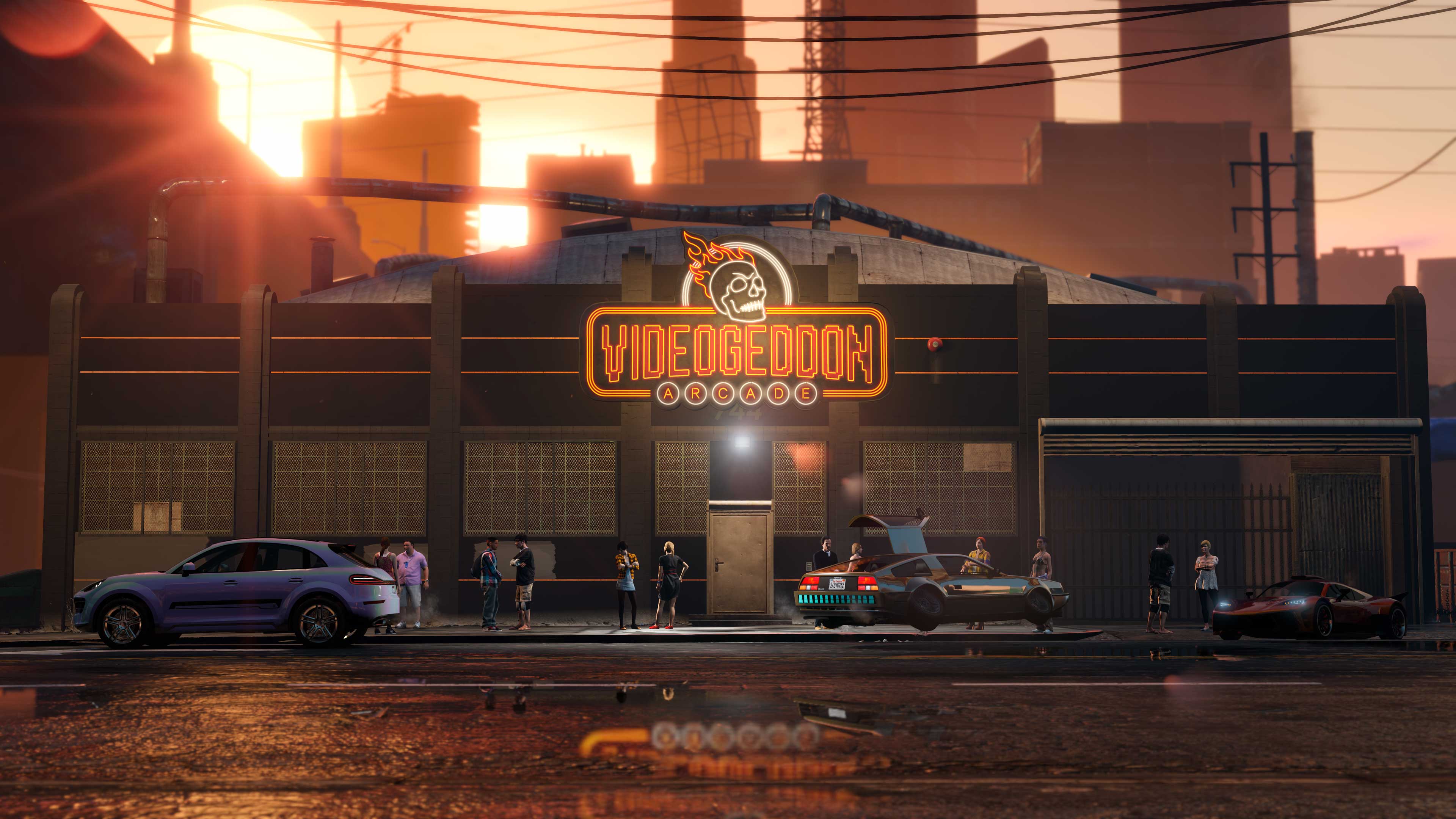 Arcade Screenshot of an Arcade property in GTA Online.