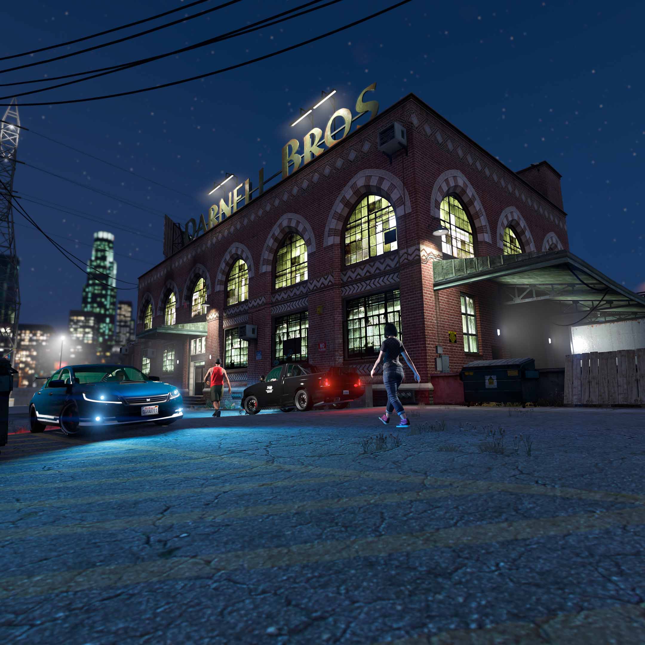 Garment Factory Screenshot of a Garment Factory property in GTA Online.