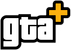 Logo of GTA+ Memebership service for GTA Online.