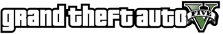 Logo of Grand Theft Auto V.
