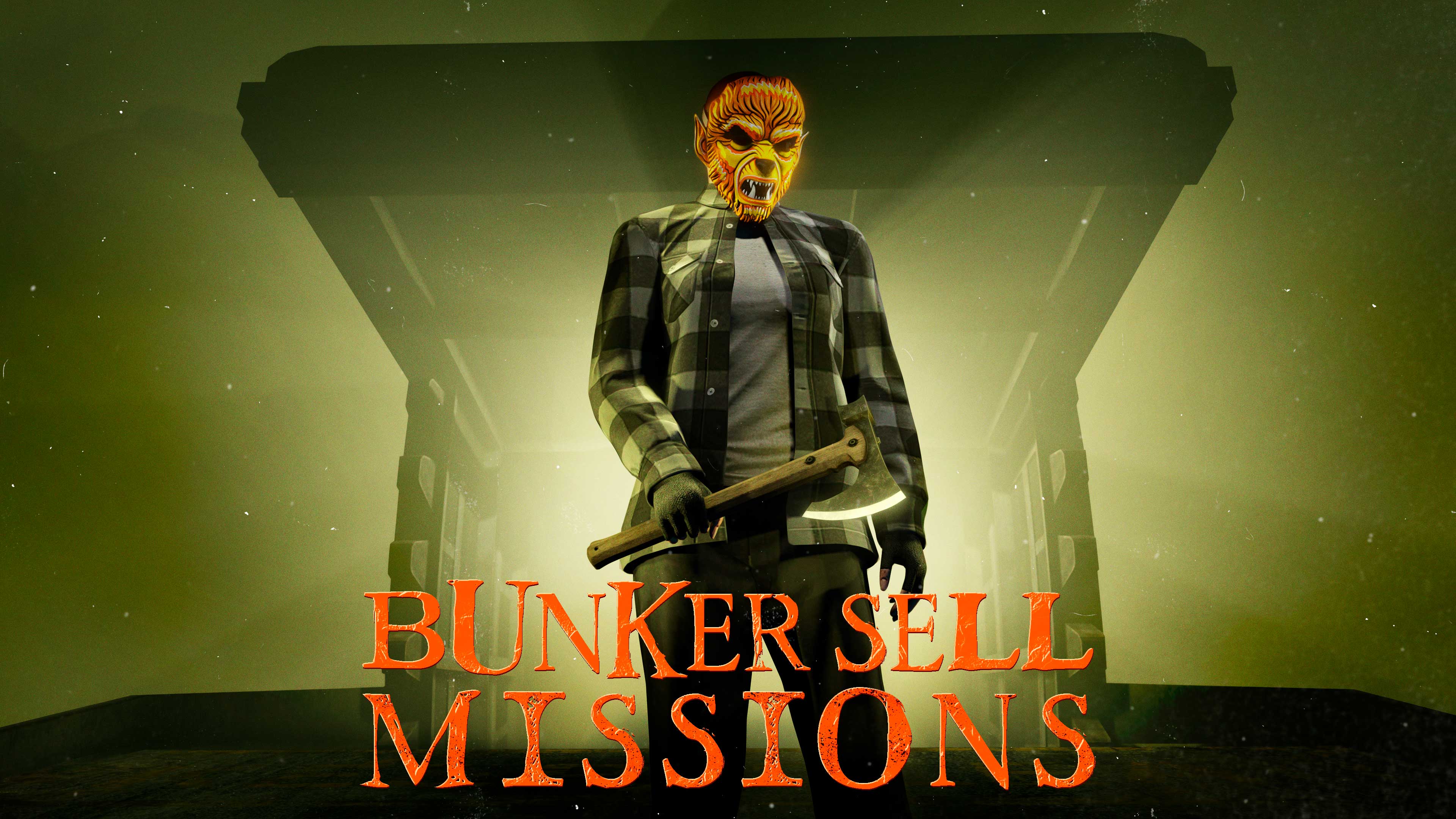 Promotional poster for Bunker Sell Missions in GTA Online.