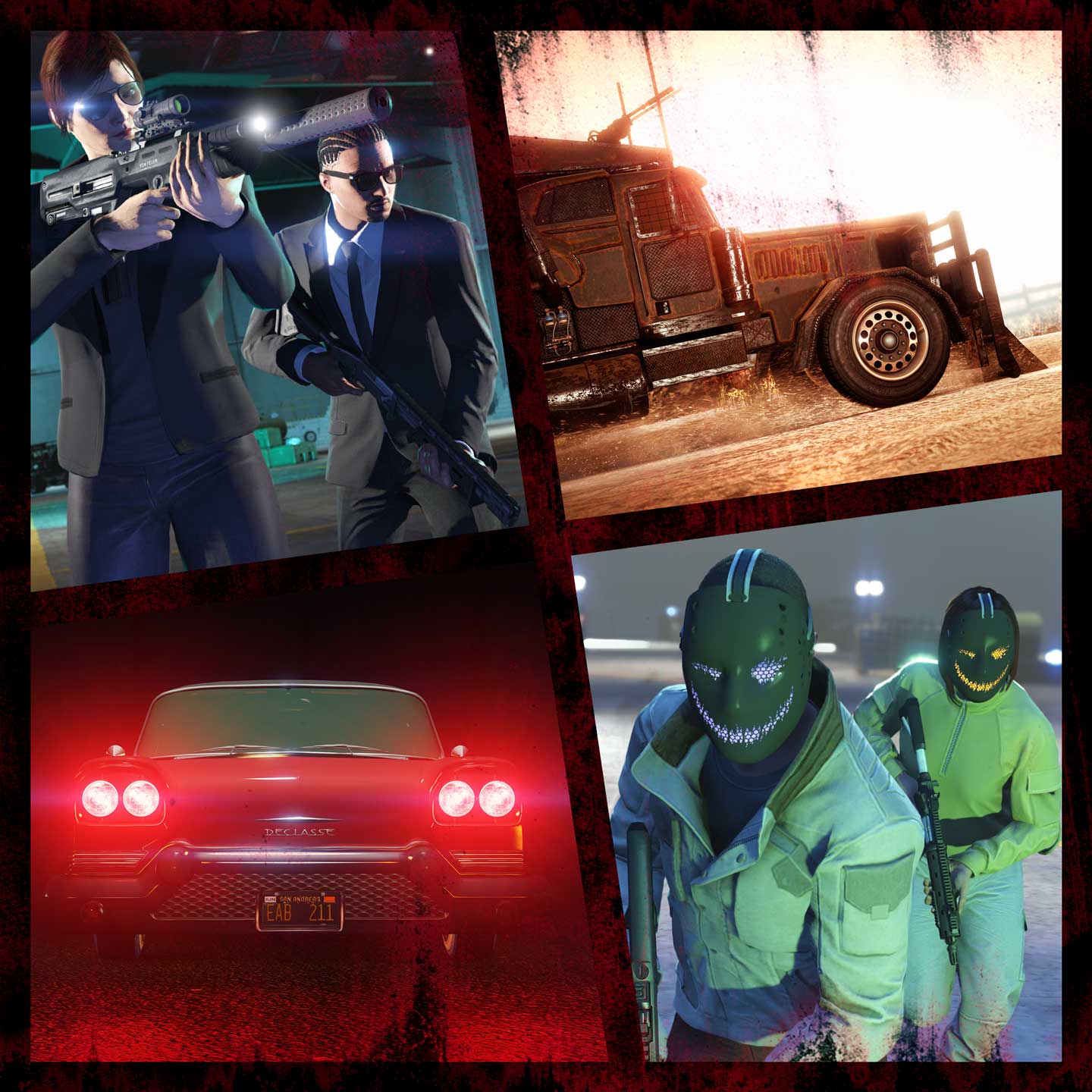 Halloween Freemode Events Promotional poster for Halloween Freemode Events in GTA Online.