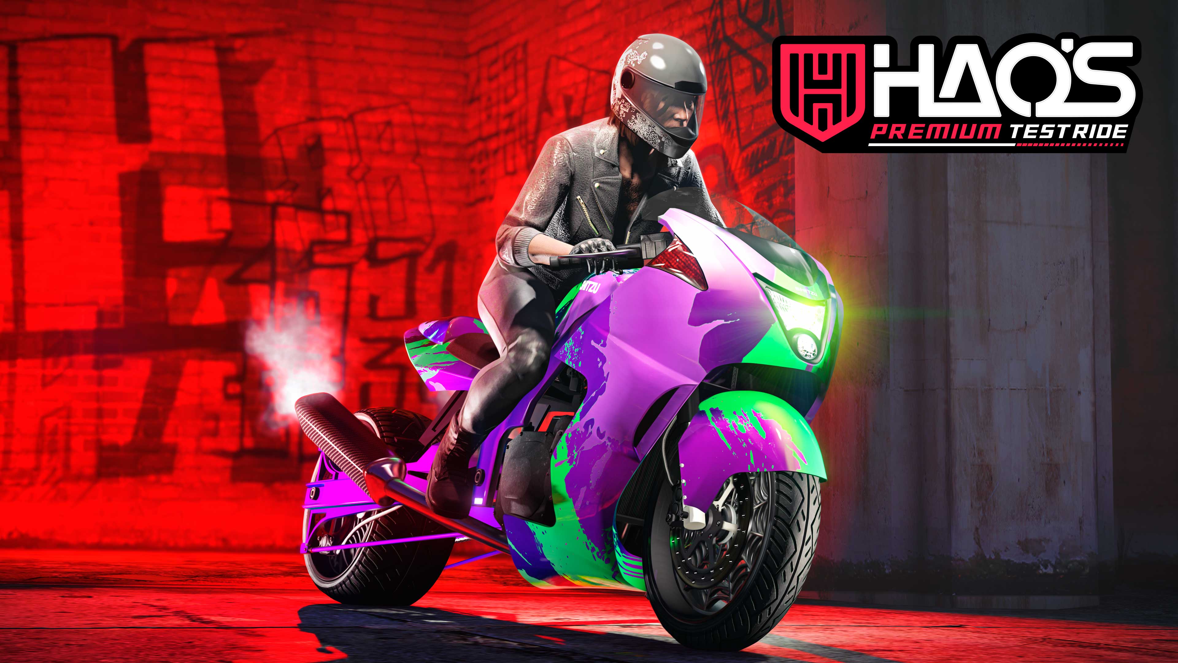 Promotional screenshot of Hao's Premium Test Ride.