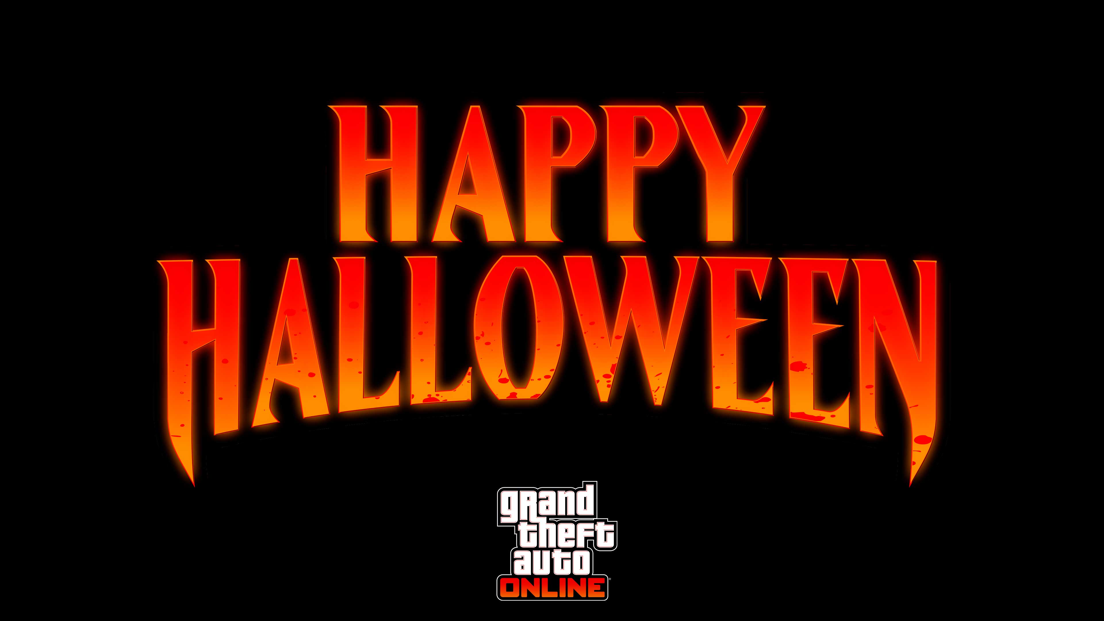 Promotional poster for Halloween in GTA Online.