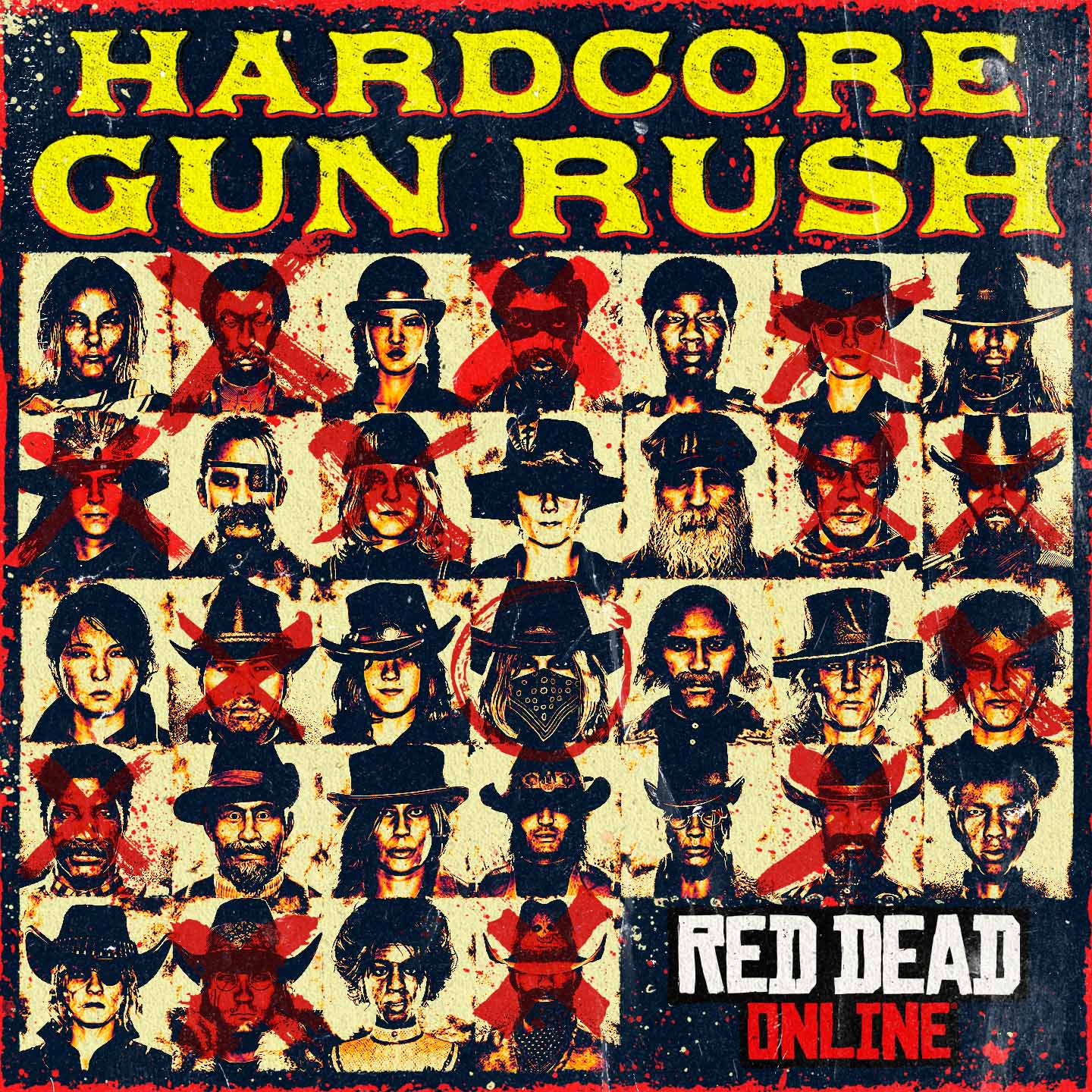 Poster for Hardcore Gun Rush.