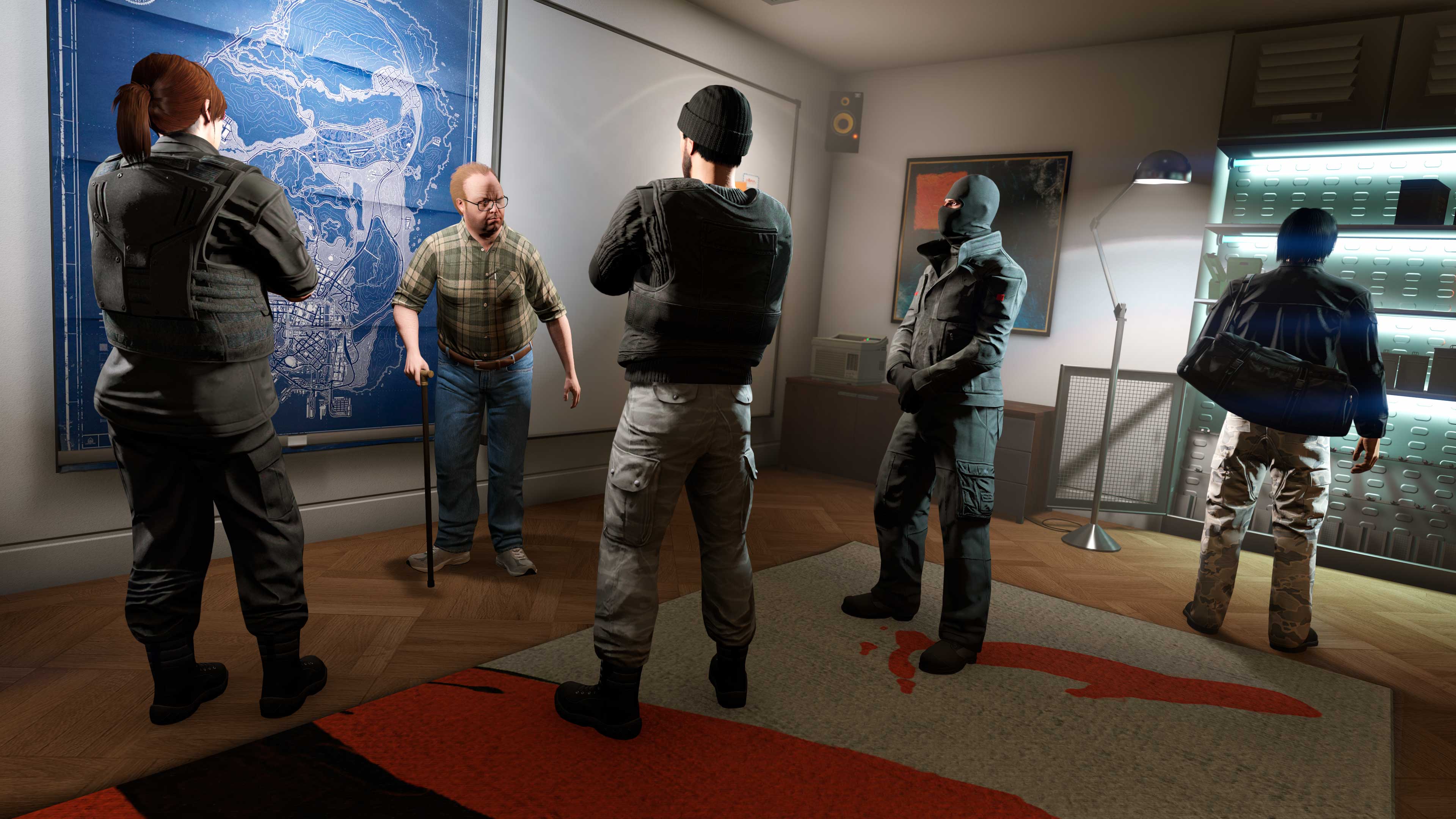 High-End Apartment Screenshot of an Apartment property in GTA Online.