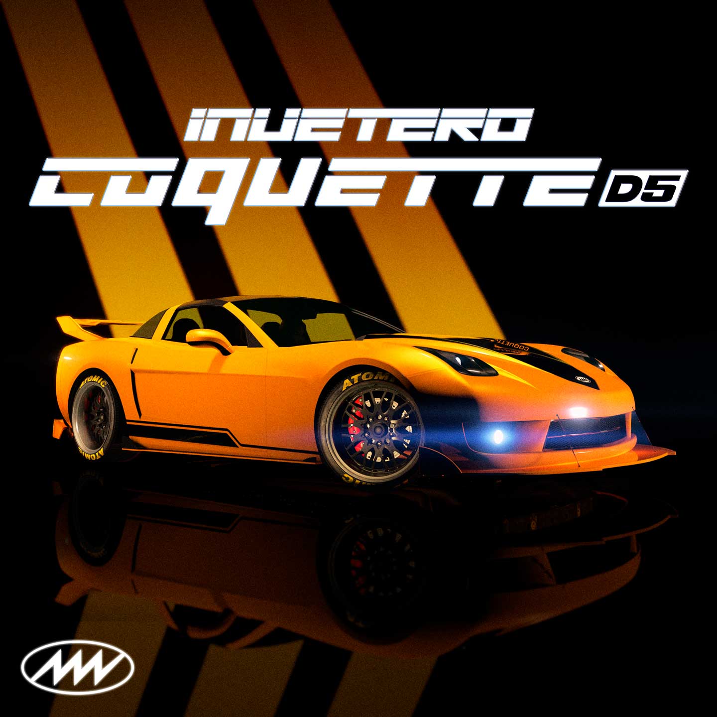 Invetero Coquette D5 Promotional poster for Invetero Coquette D5 in GTA Online.