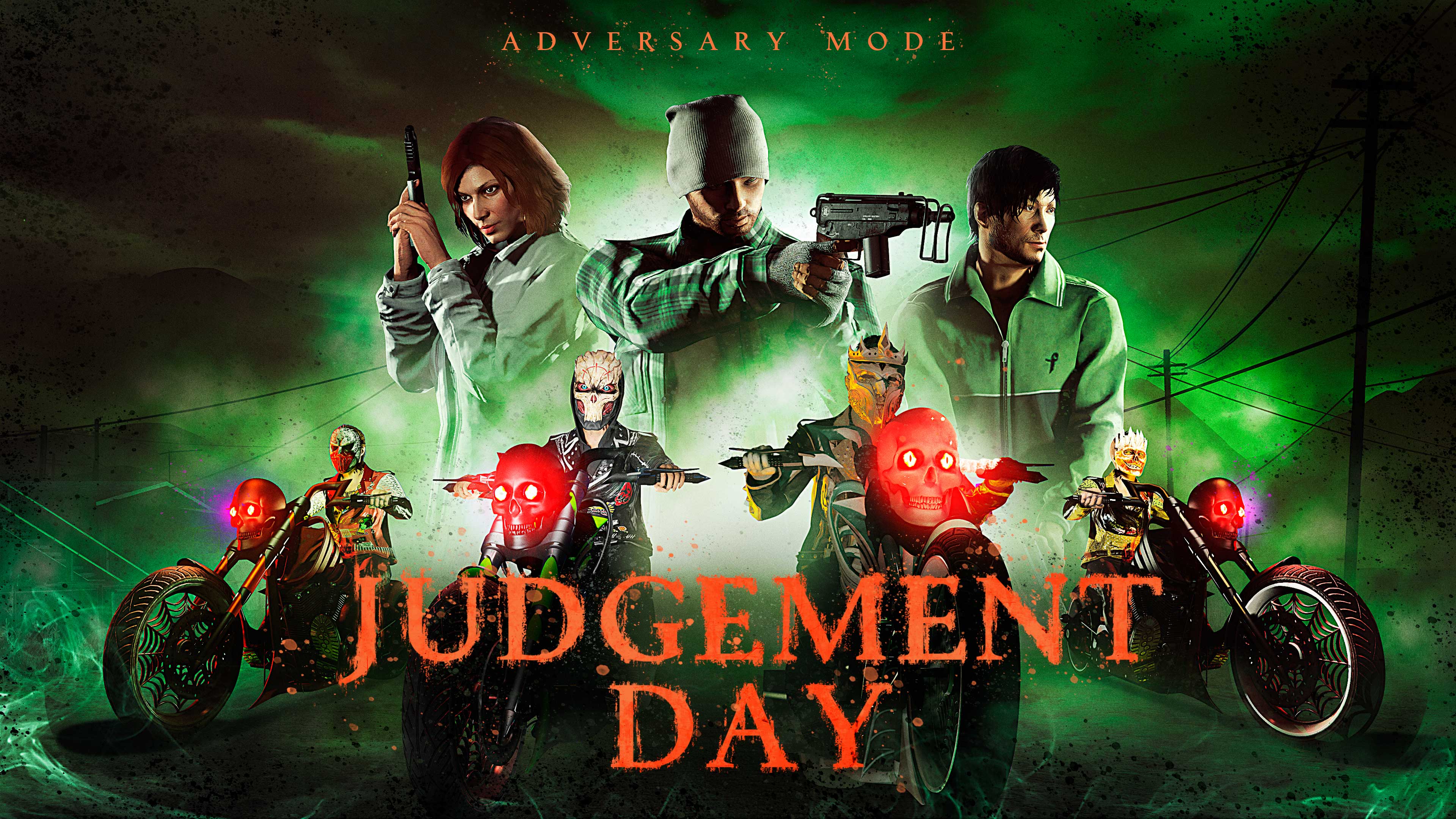 Judgement Day Adversary Mode Poster for the Judgement Day Adversary Mode.