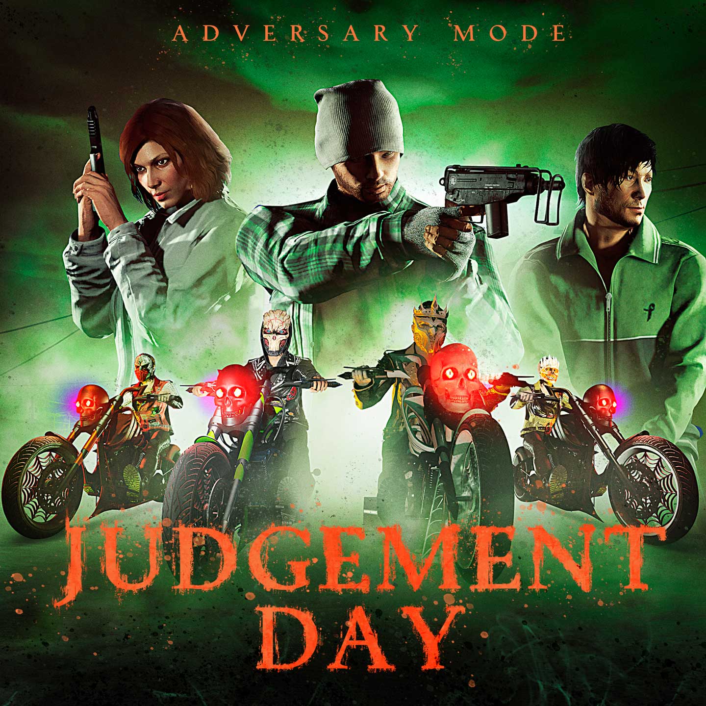 Judgement Day Adversary Mode Poster for the Judgement Day Adversary Mode.