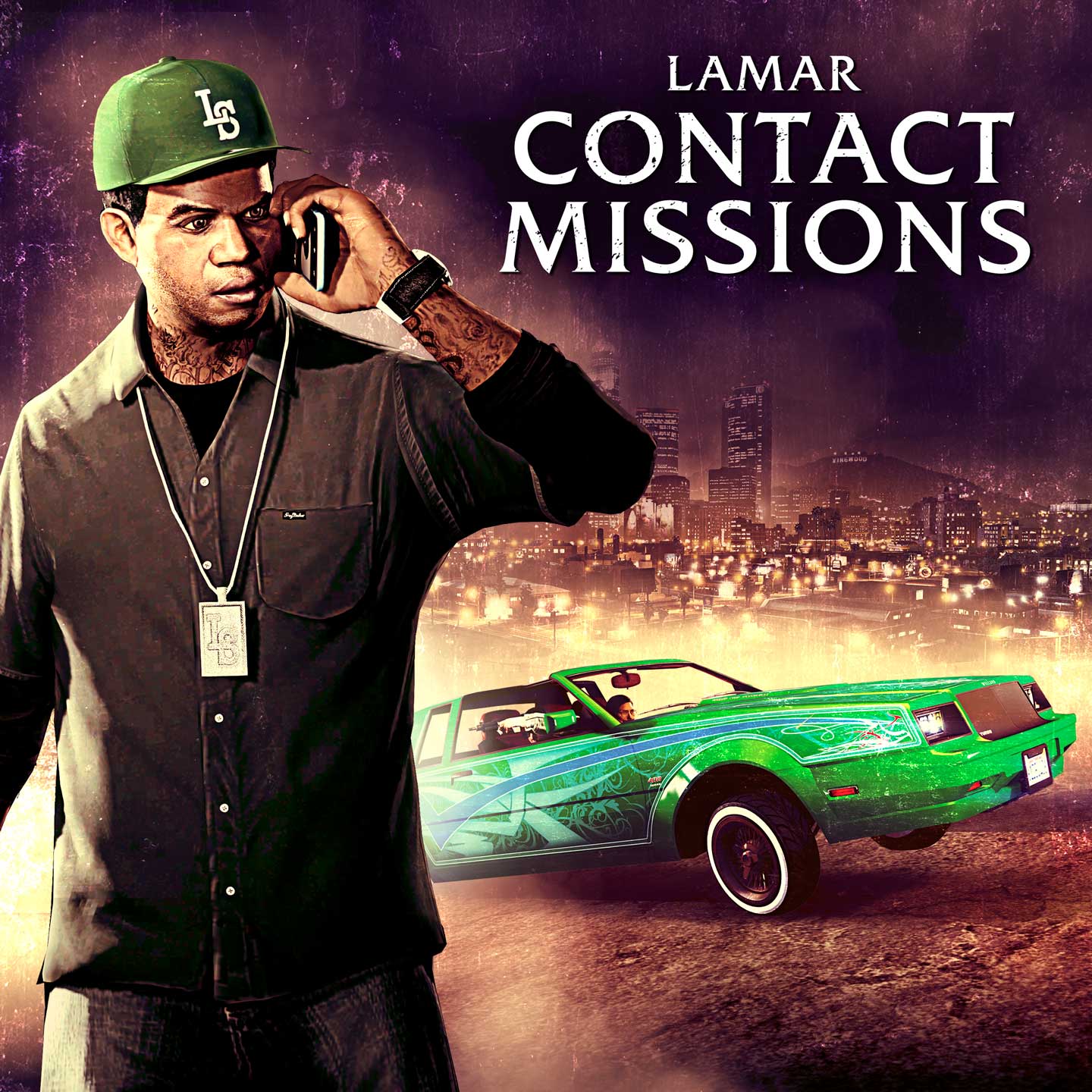 Lamar Contact Mission Poster for Lamar Contact Missions in GTA Online.