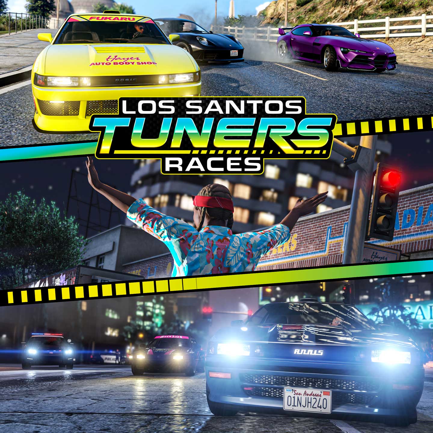 Los Santos Tuners Races Poster for Los Santos Tuners Races.