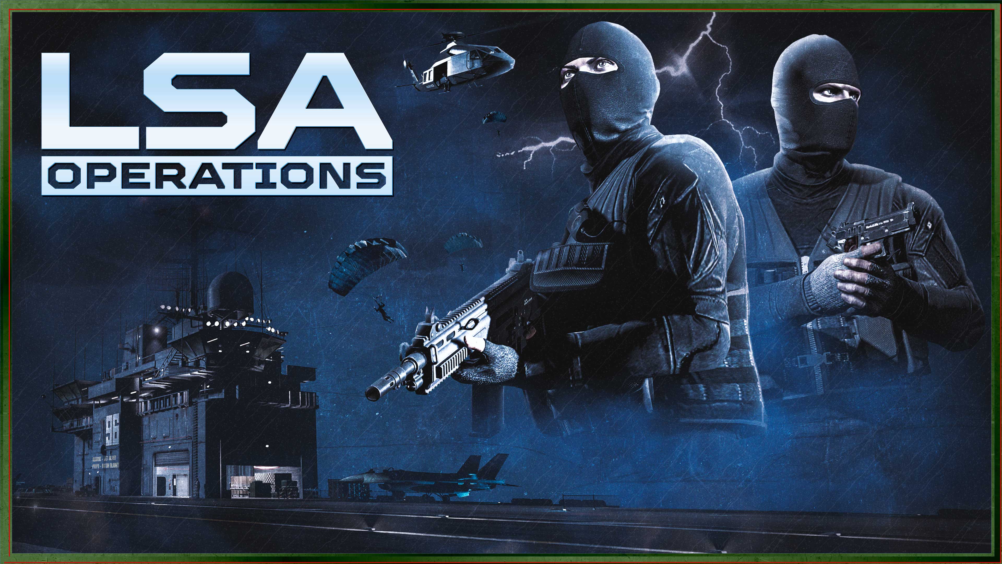 LSA Operations Promotional poster for LSA Operations in GTA Online.