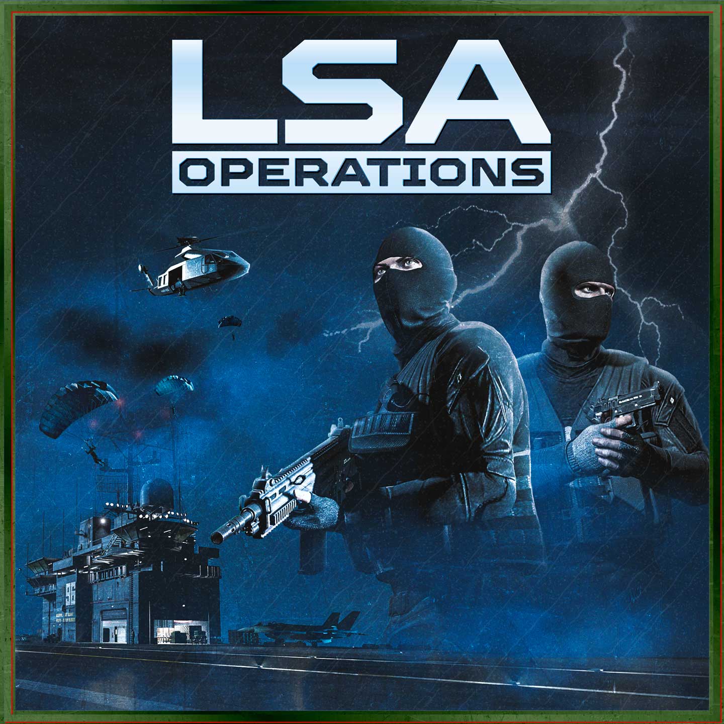 LSA Operations Promotional poster for LSA Operations in GTA Online.
