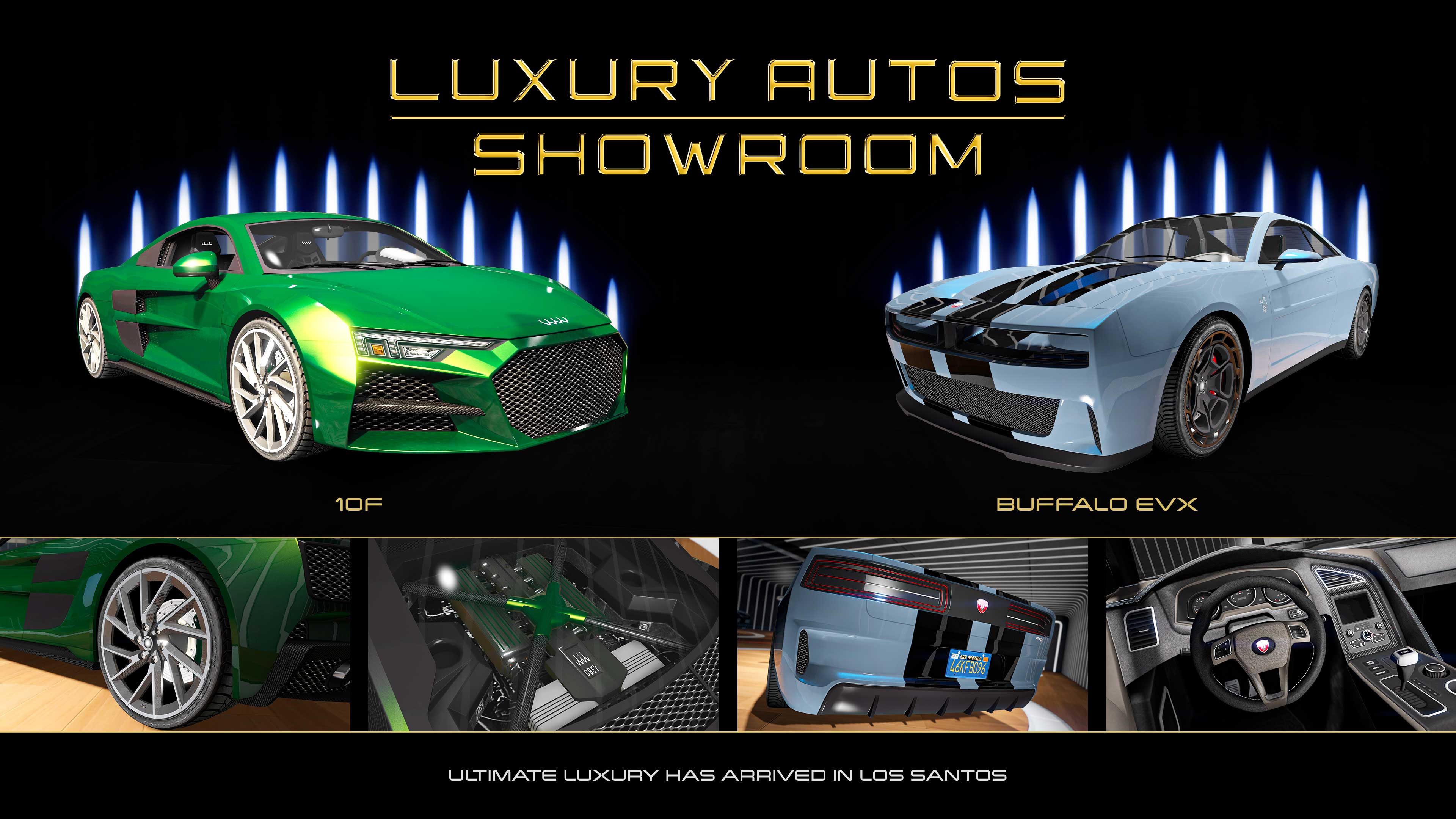 Luxury Autos Showroom Promotional screenshot of Luxury Autos Showroom.