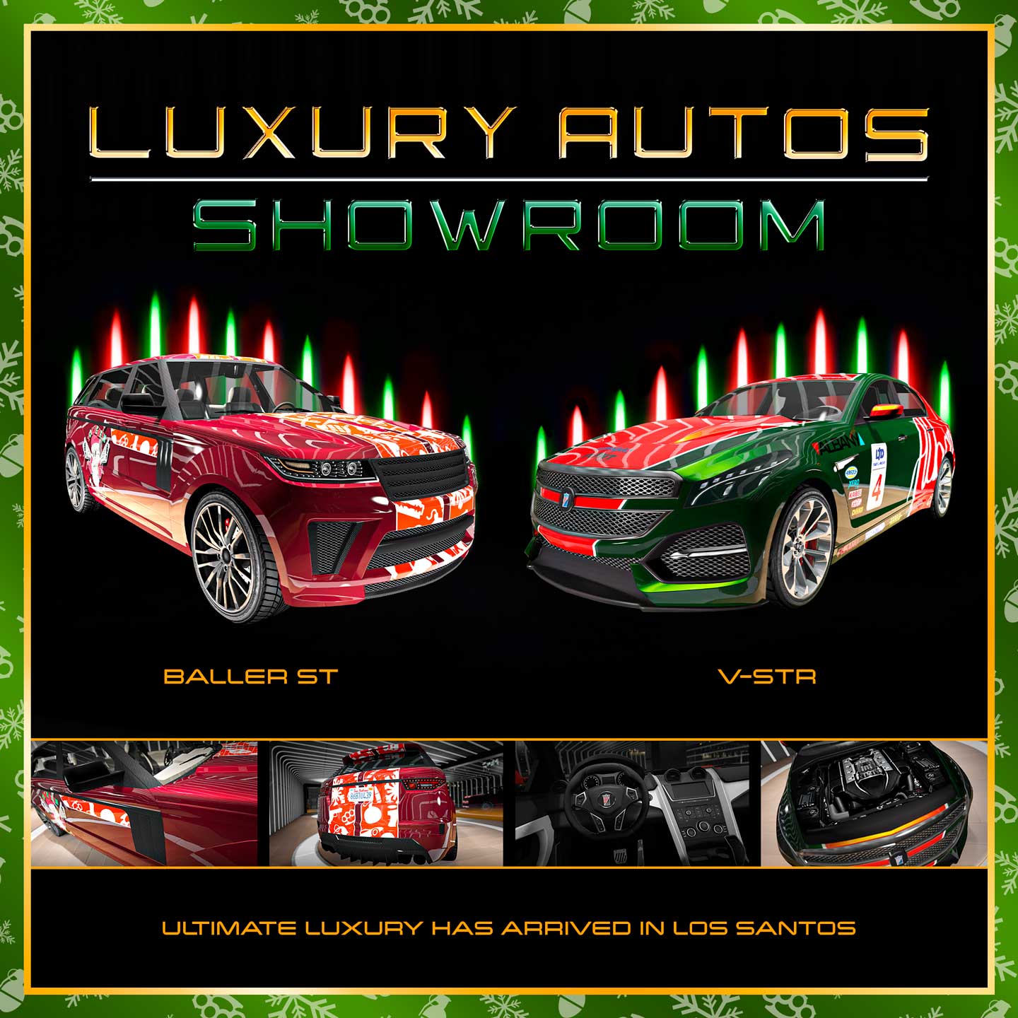 Luxury Autos Showroom Promotional screenshot of Luxury Autos Showroom.