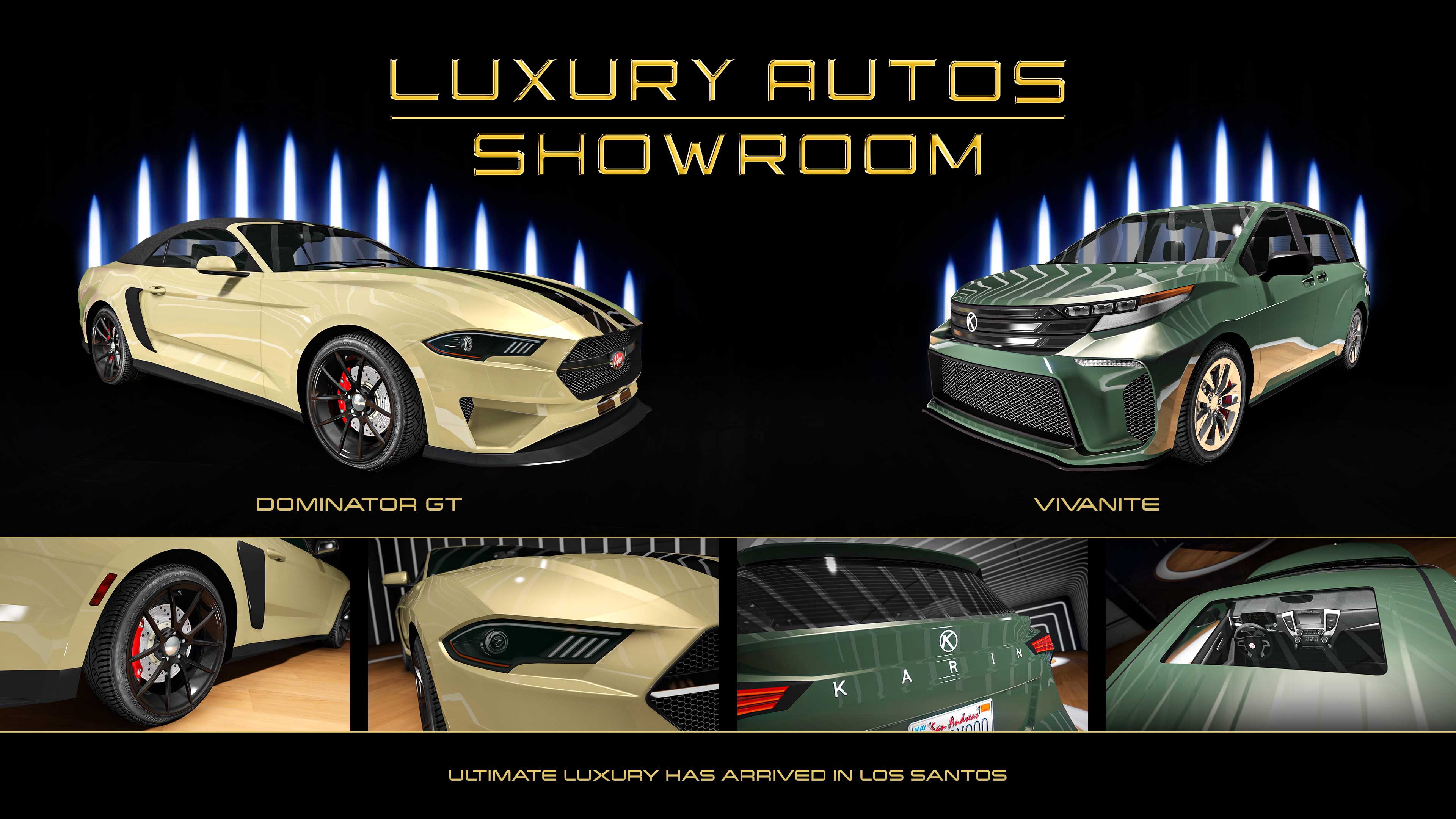 Luxury Autos Showroom Promotional screenshot of Luxury Autos Showroom.