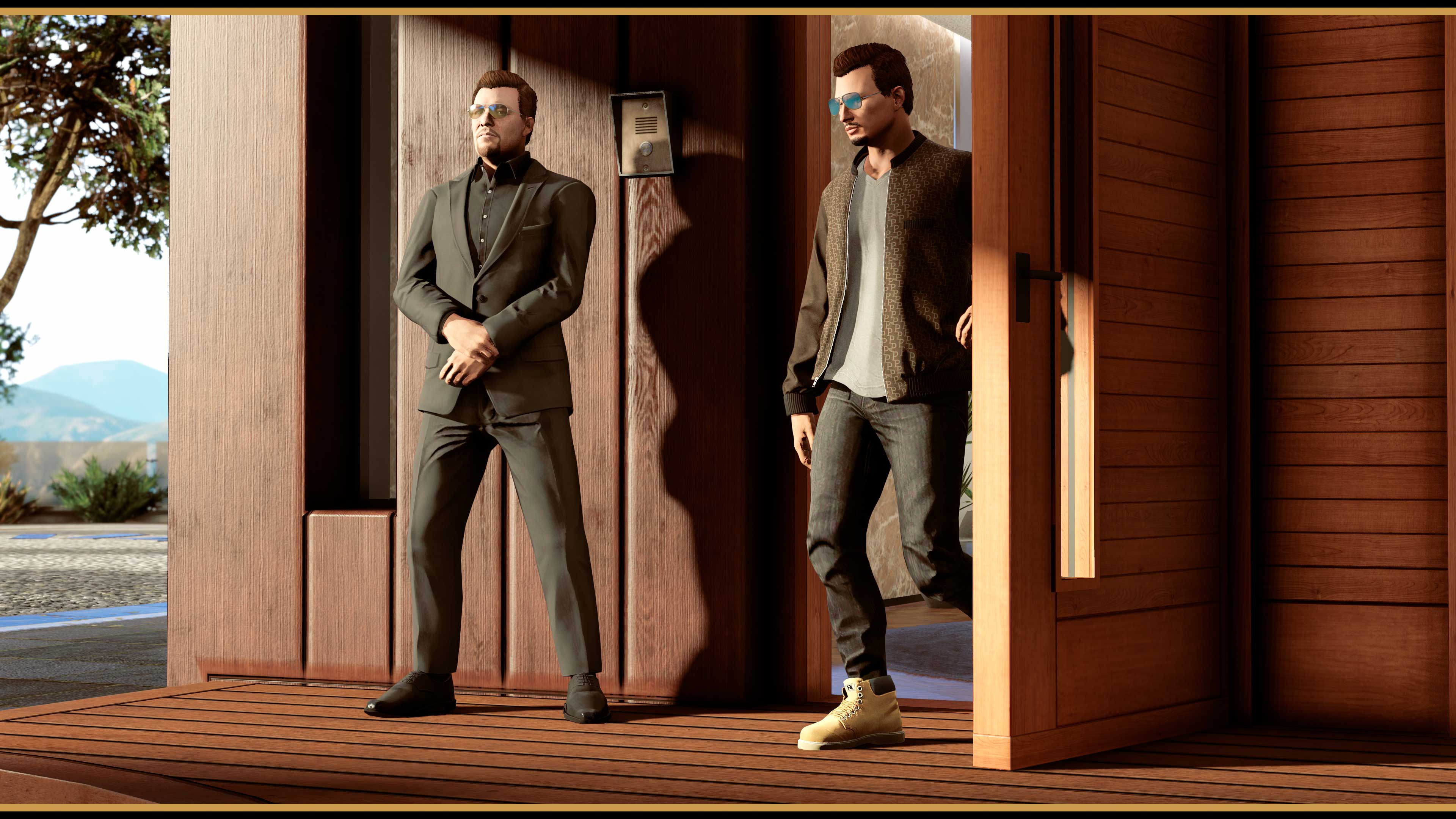 Screenshot of a Prix Luxury Real Estate Mansion in GTA Online.